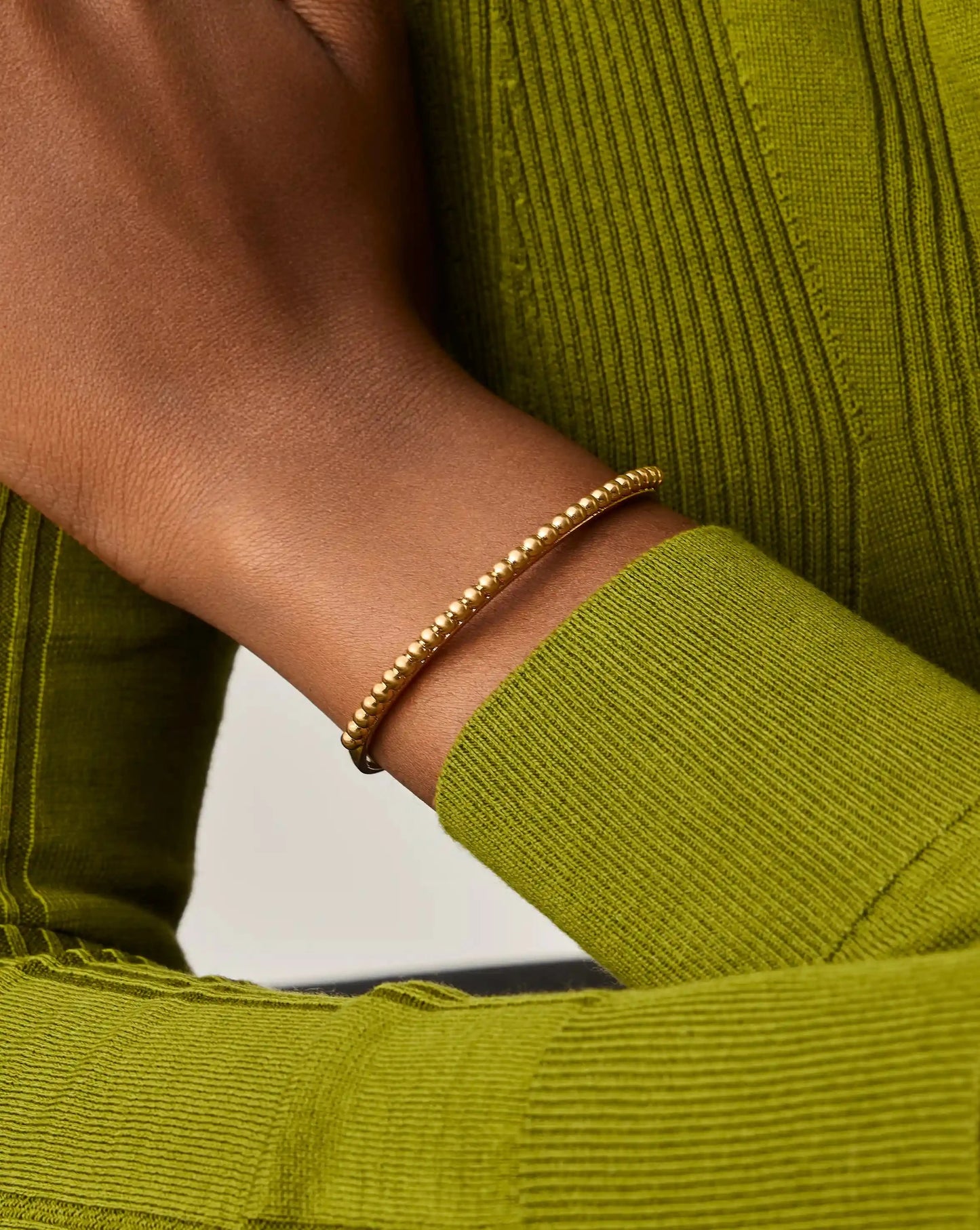 Lucy Williams Beaded Cuff | 18k Gold Plated Bracelets Missoma