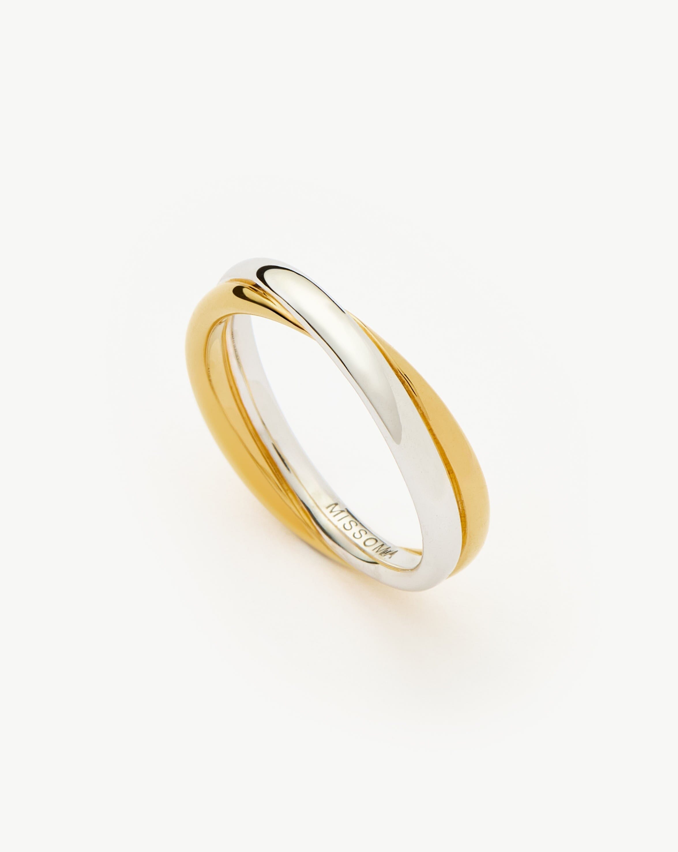 Lucy Williams Entwine Ring | Mixed Metal Ring | Missoma