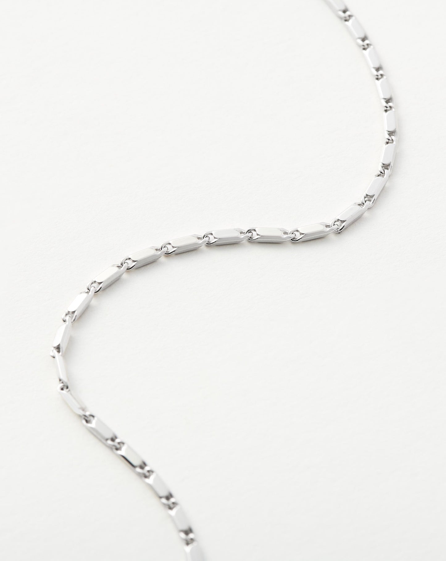 Lucy Williams Horizon Link Chain Bracelet | Sterling Silver Bracelets Missoma