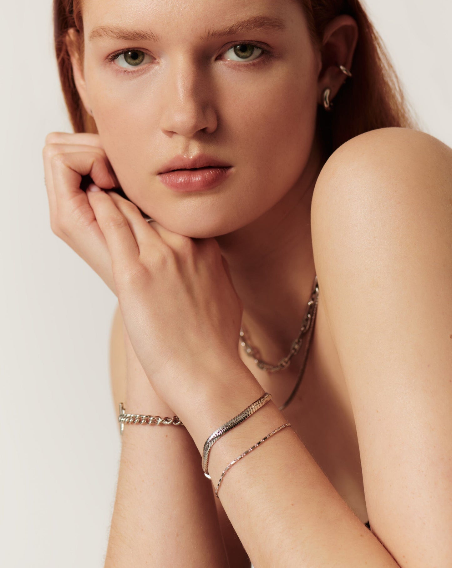 Lucy Williams Horizon Link Chain Bracelet | Sterling Silver Bracelets Missoma