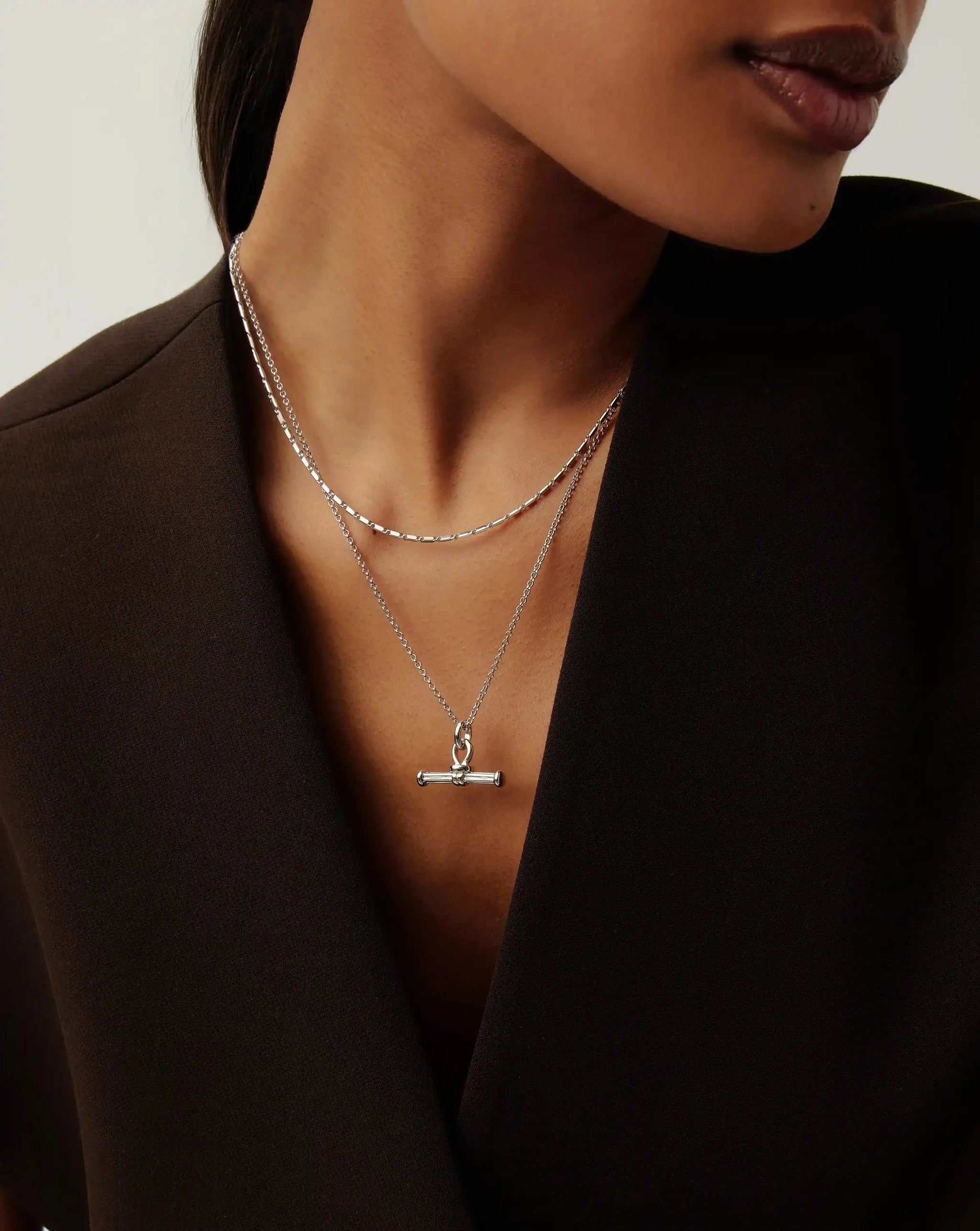 Lucy Williams Horizon Link Chain Necklace | Sterling Silver Necklaces Missoma