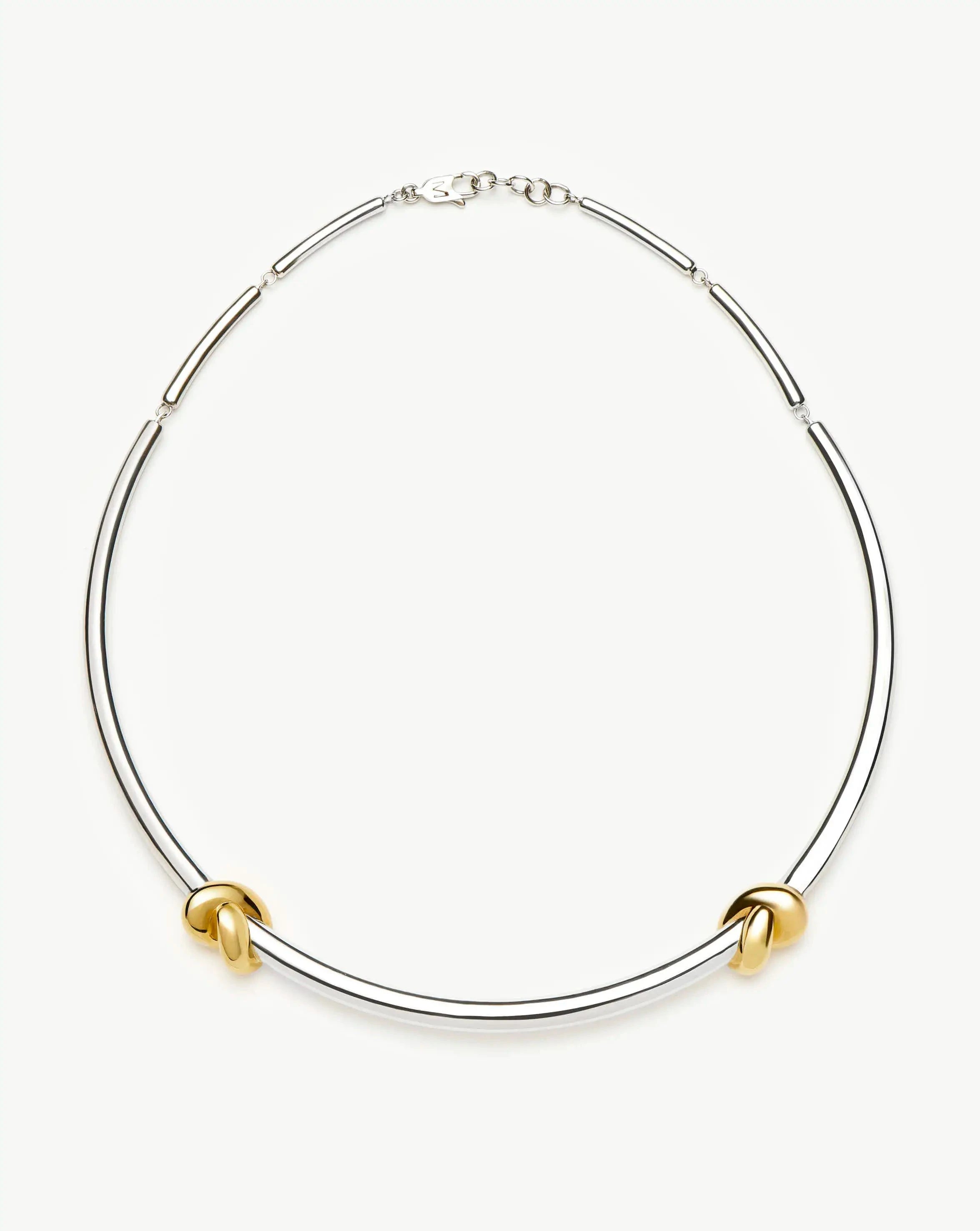 Lucy Williams Knot Torque Necklace | Mixed Metal | Missoma US