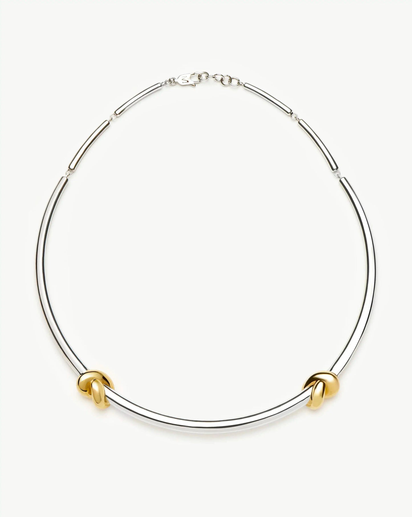 Lucy Williams Knot Torque Necklace | Mixed Metal Necklaces Missoma