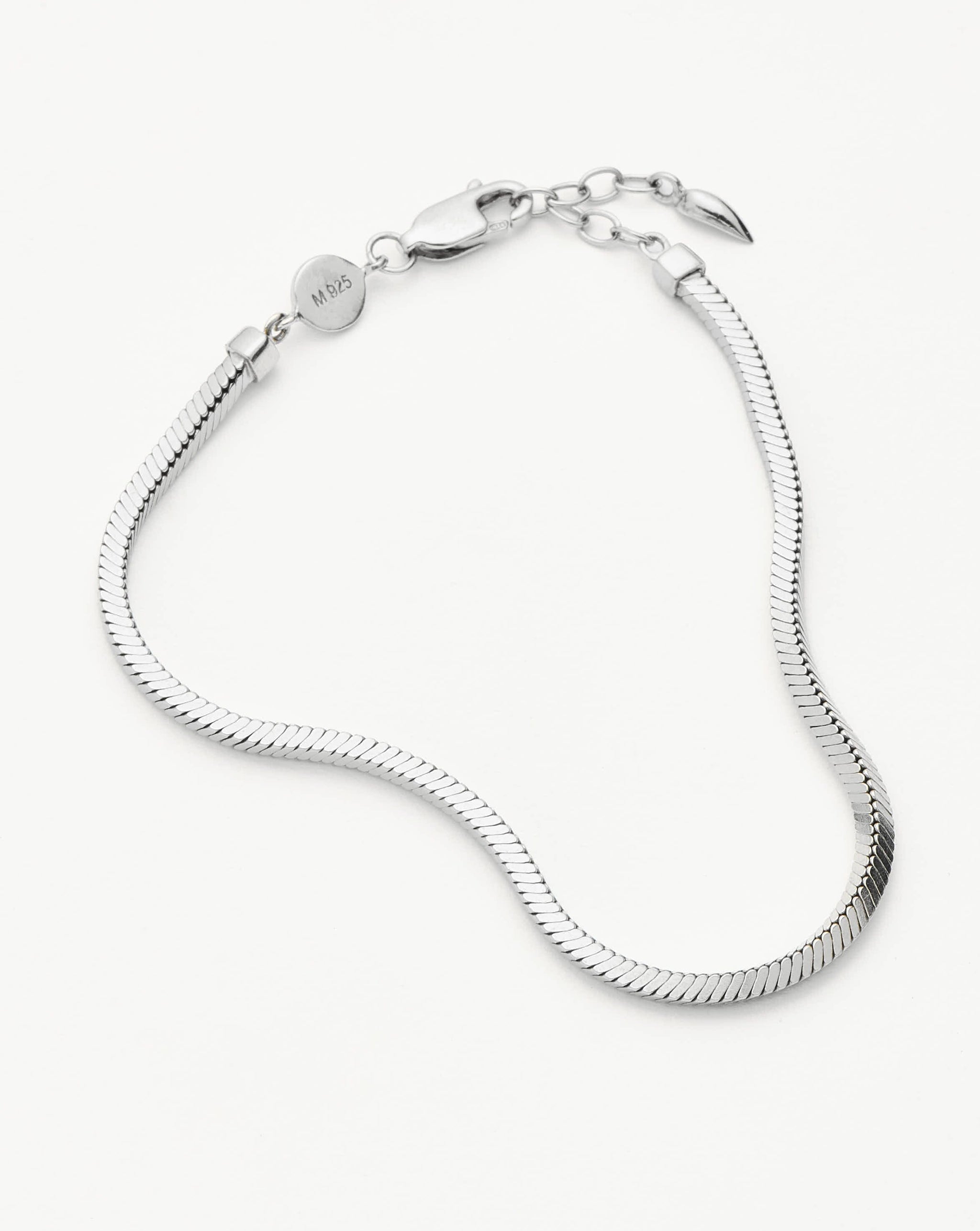 Lucy Williams Square Snake Chain Bracelet Bracelets Missoma