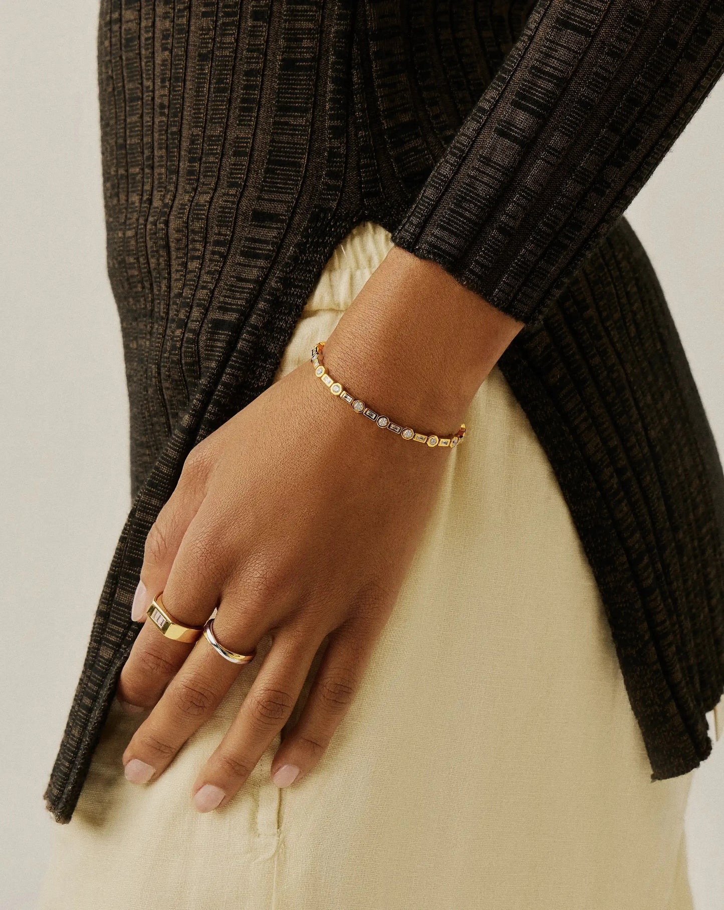 Lucy Williams Tennis Bracelet | 18k Gold Vermeil Bracelets Missoma