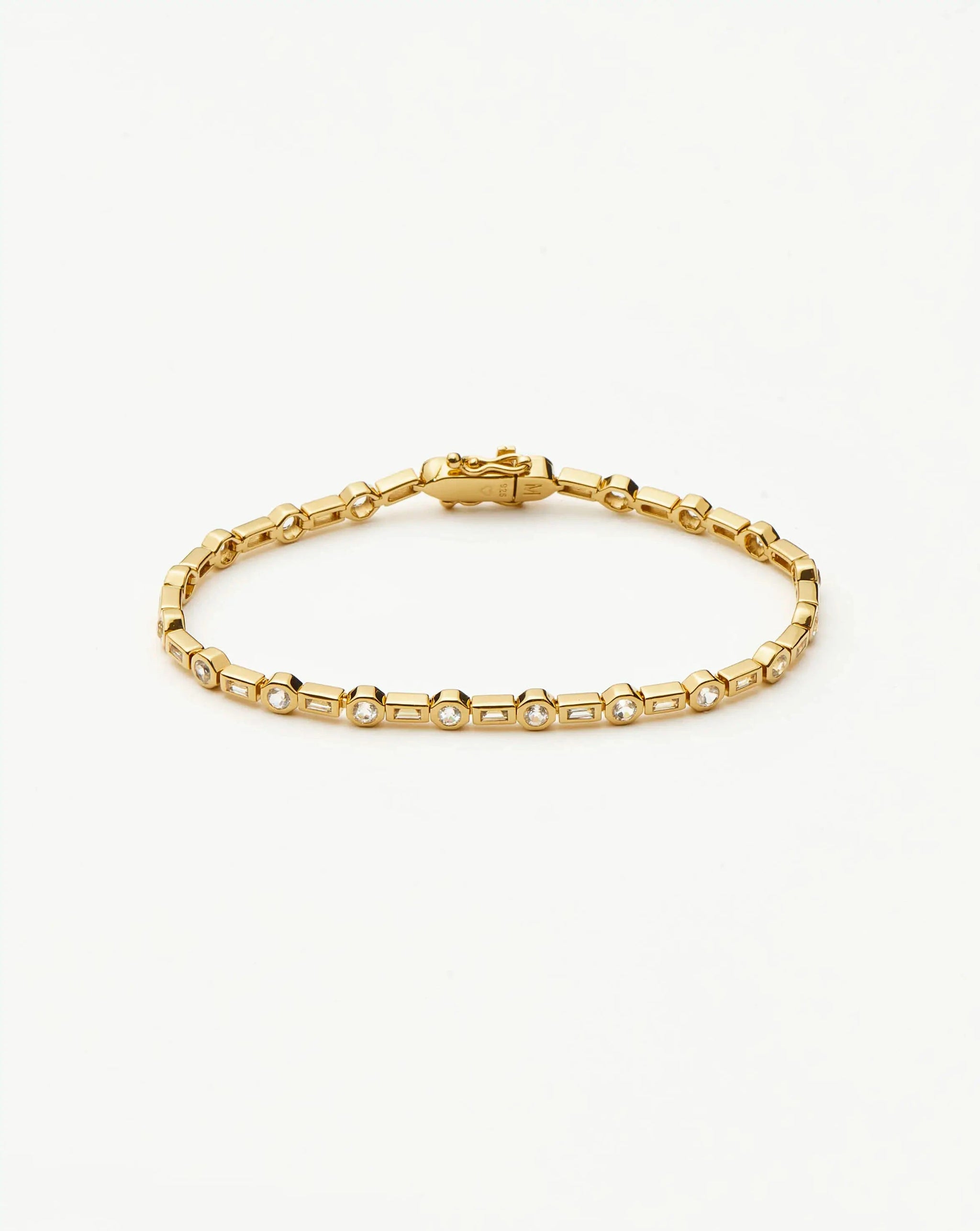 Lucy Williams Tennis Bracelet | 18k Gold Vermeil Bracelets Missoma