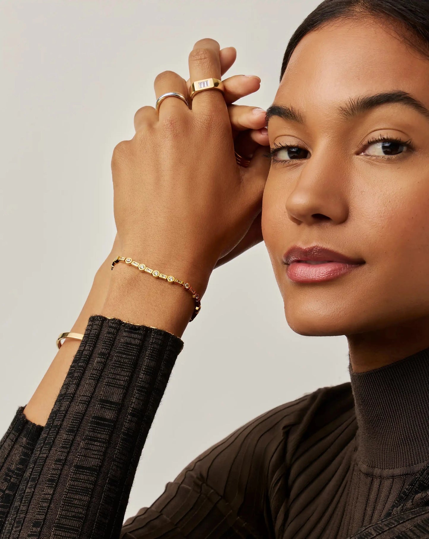 Lucy Williams Tennis Bracelet | 18k Gold Vermeil Bracelets Missoma