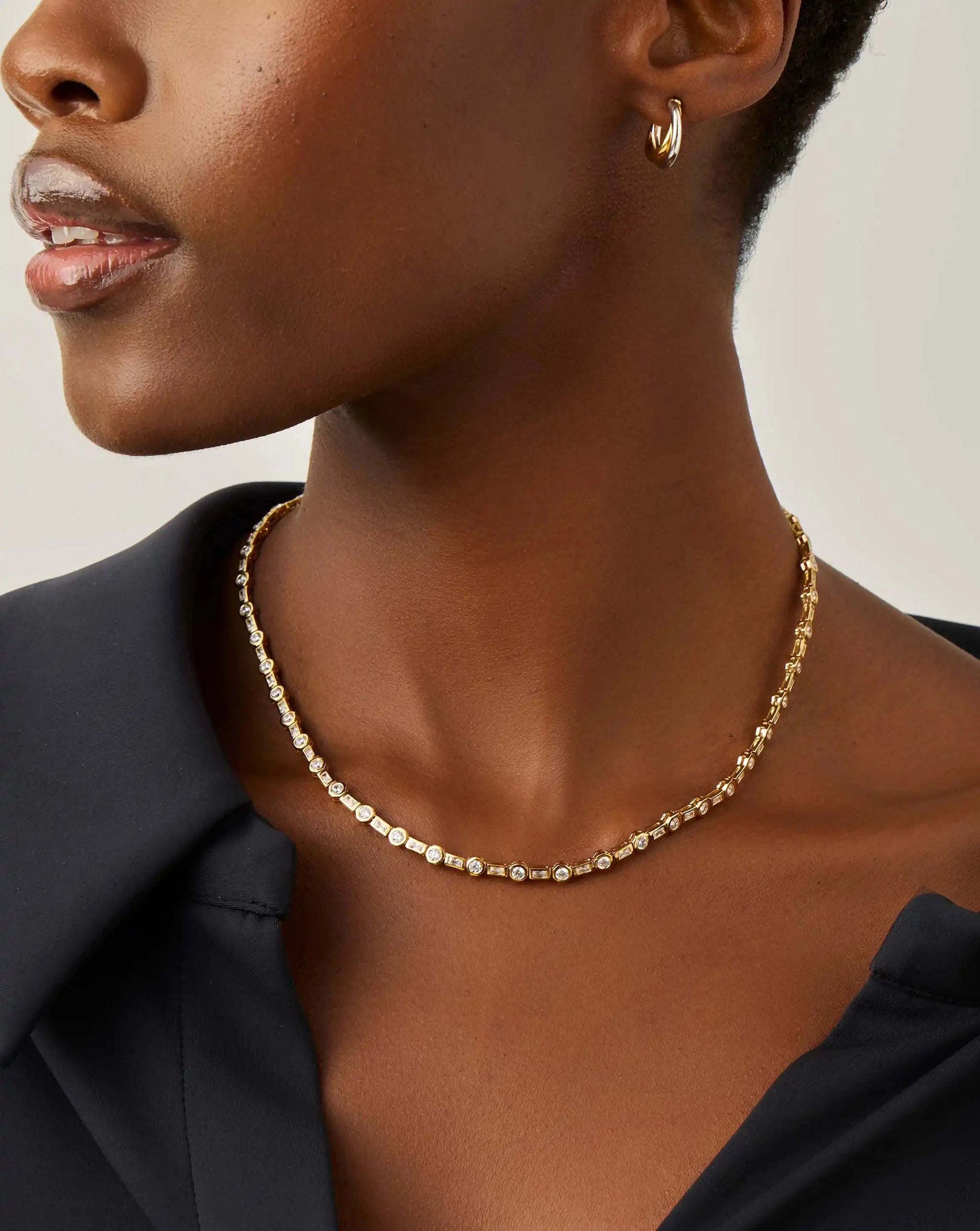 Lucy Williams Tennis Necklace | 18k Gold Plated Necklaces Missoma