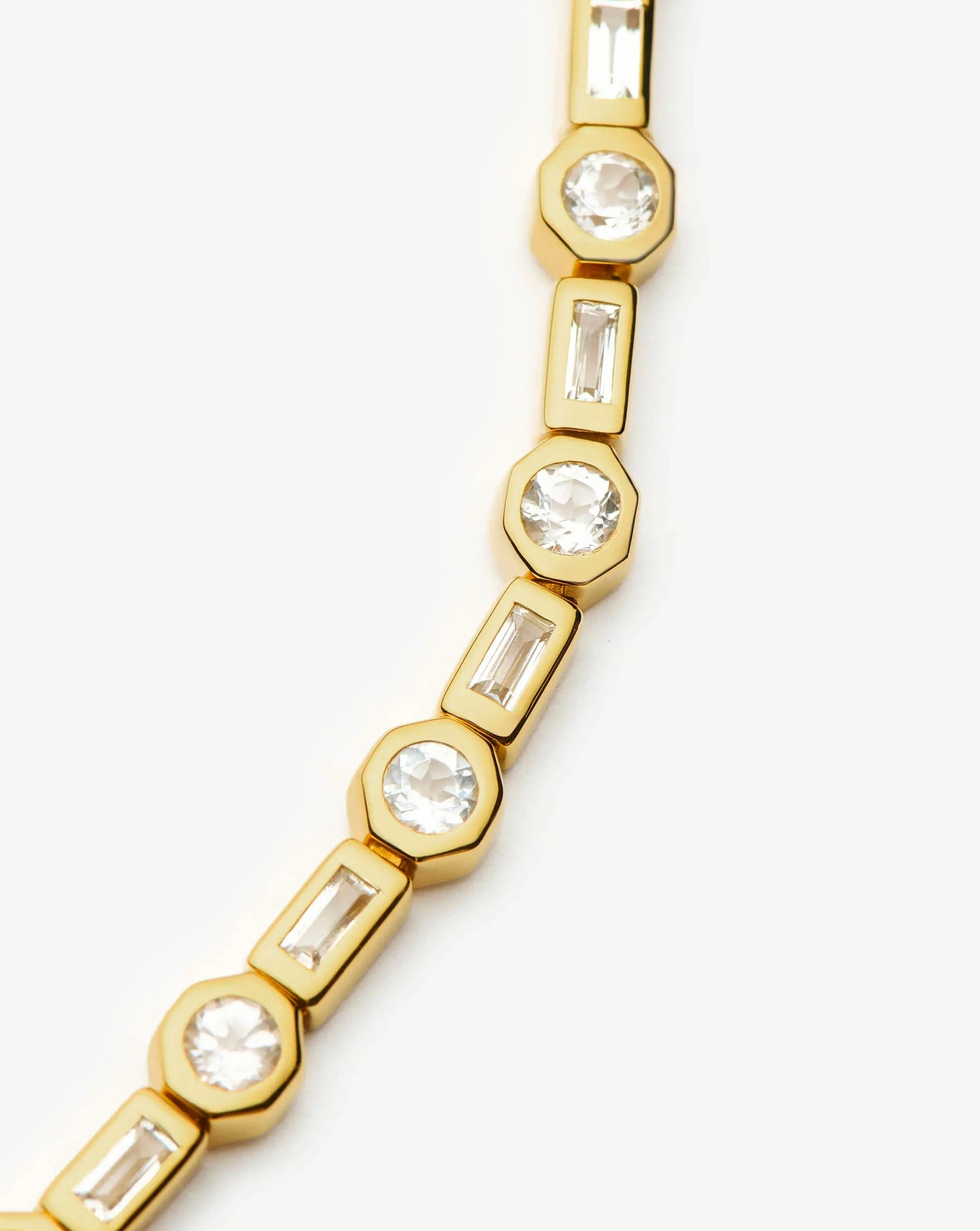 Lucy Williams Tennis Necklace | 18k Gold Plated Necklaces Missoma