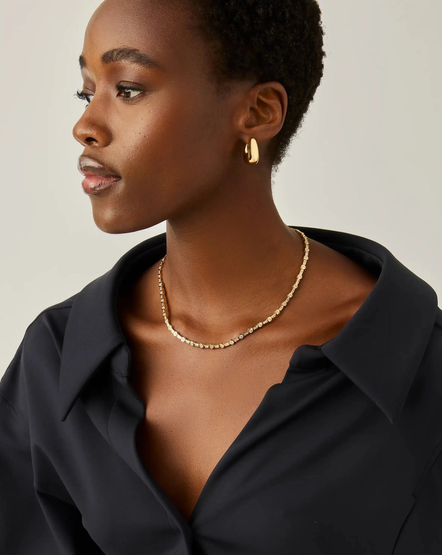 Lucy Williams Tennis Necklace | 18k Gold Plated Necklaces Missoma
