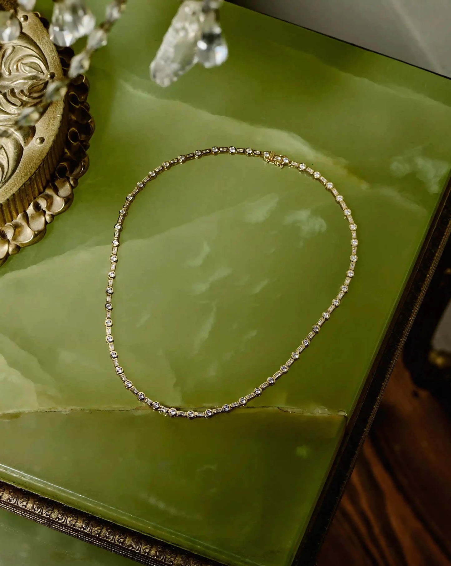 Lucy Williams Tennis Necklace | 18k Gold Plated Necklaces Missoma