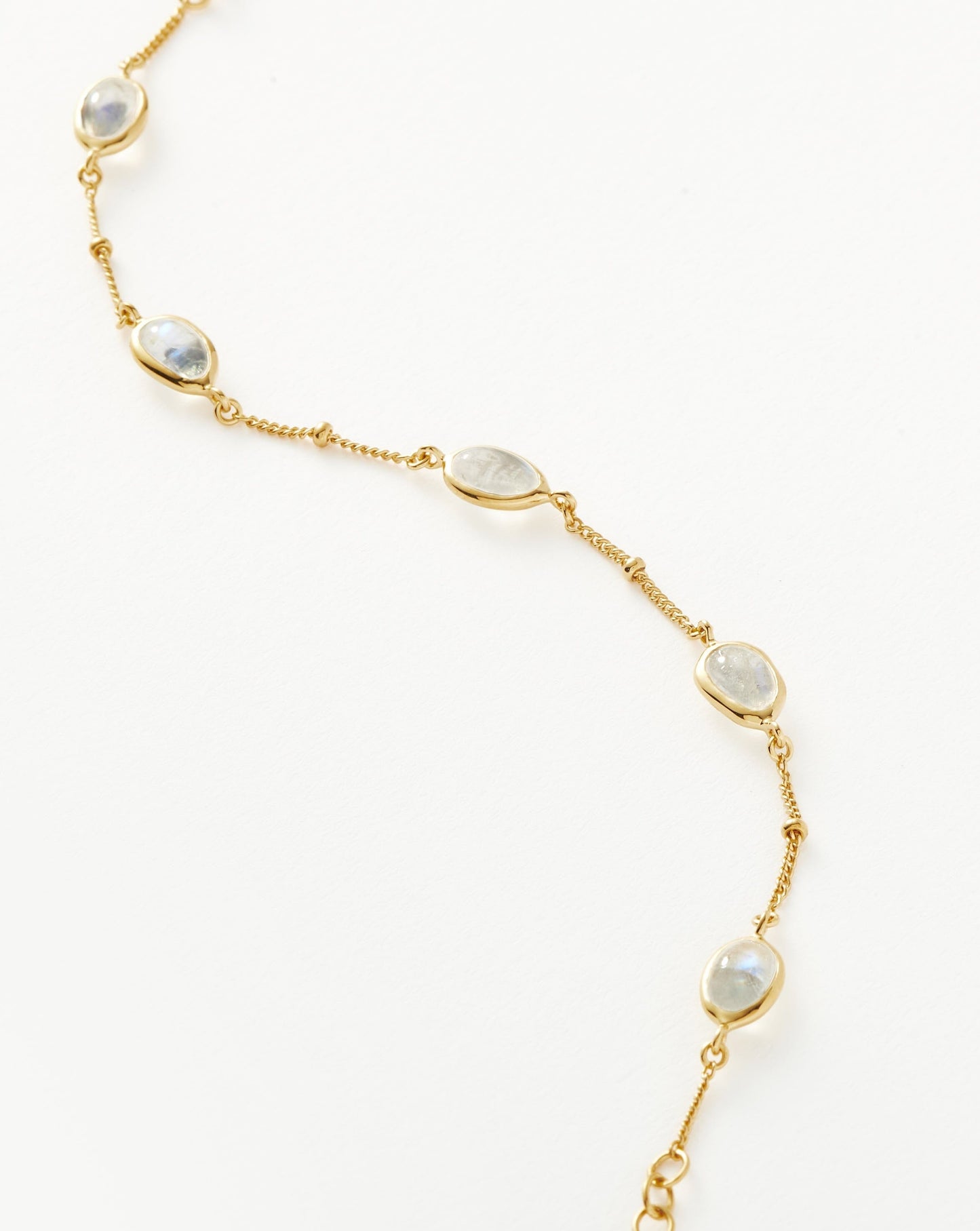 Magma Gemstone Charm Bracelet | 18ct Recycled Gold Vermeil on Recycled Sterling Silver Bracelets Missoma