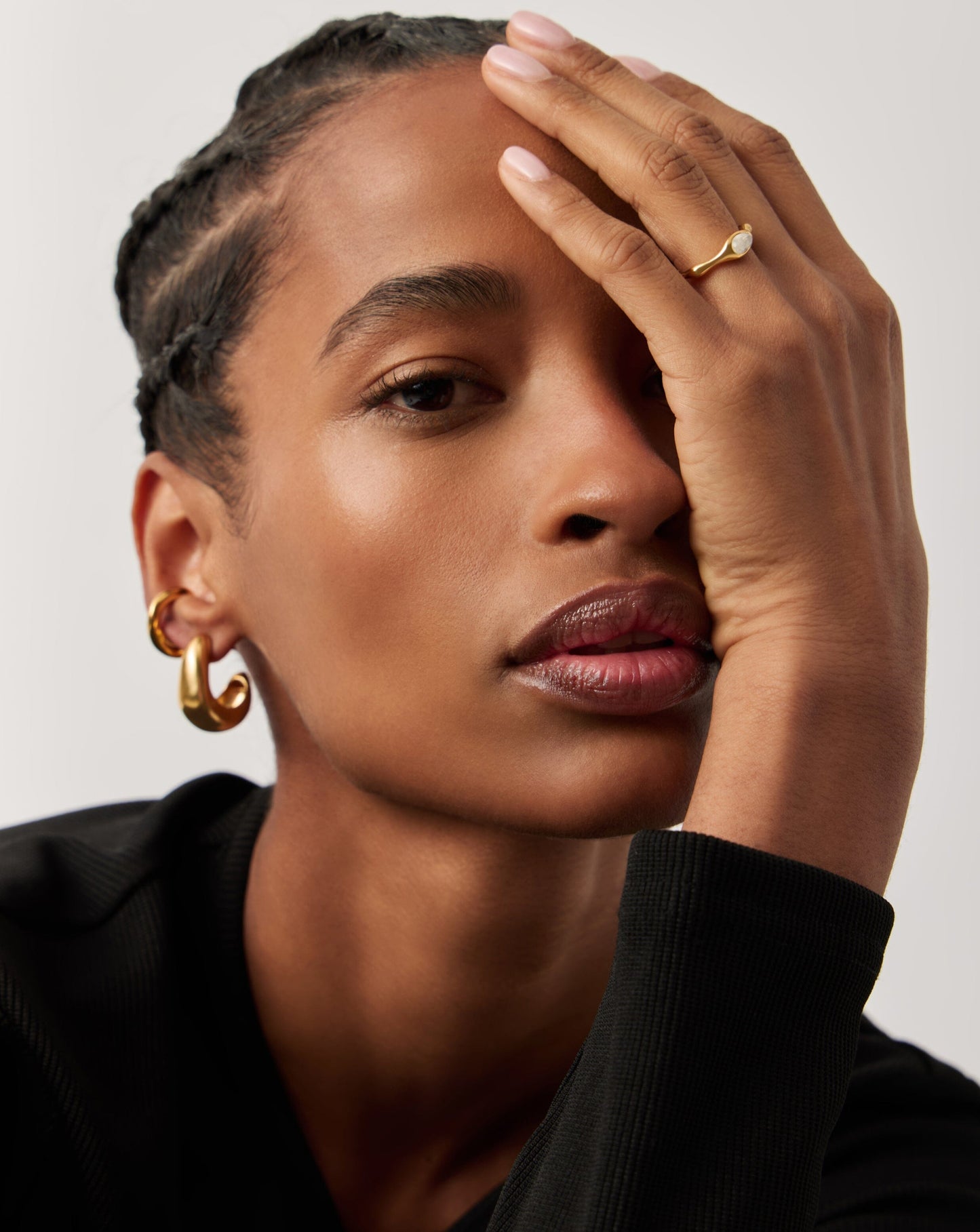 Magma Gemstone Stacking Ring | 18ct Recycled Gold Vermeil on Recycled Sterling Silver Rings Missoma