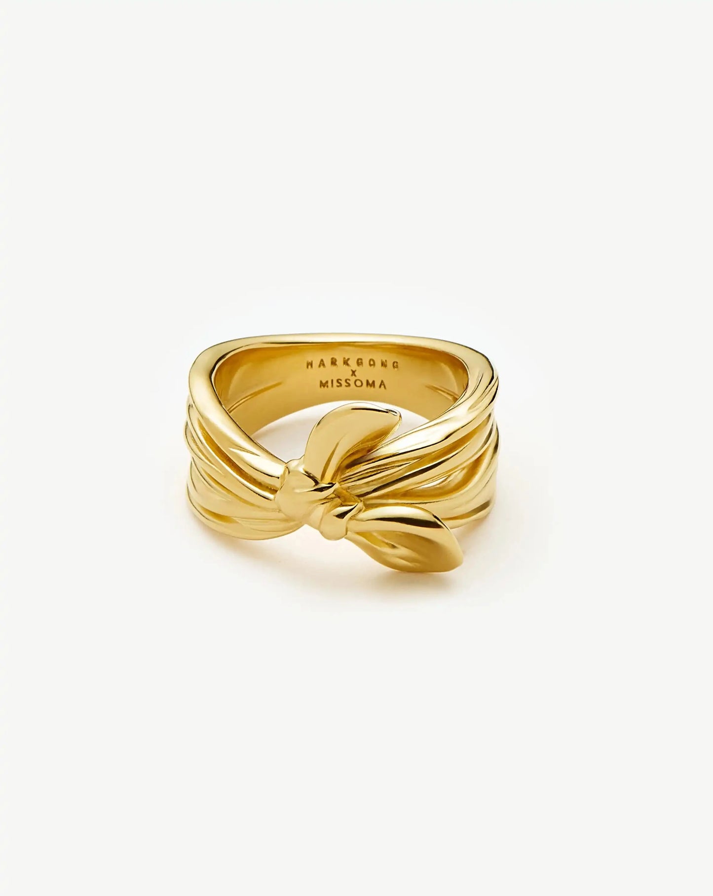 MARKGONG Bow Ring | 18k Gold Plated Rings Missoma