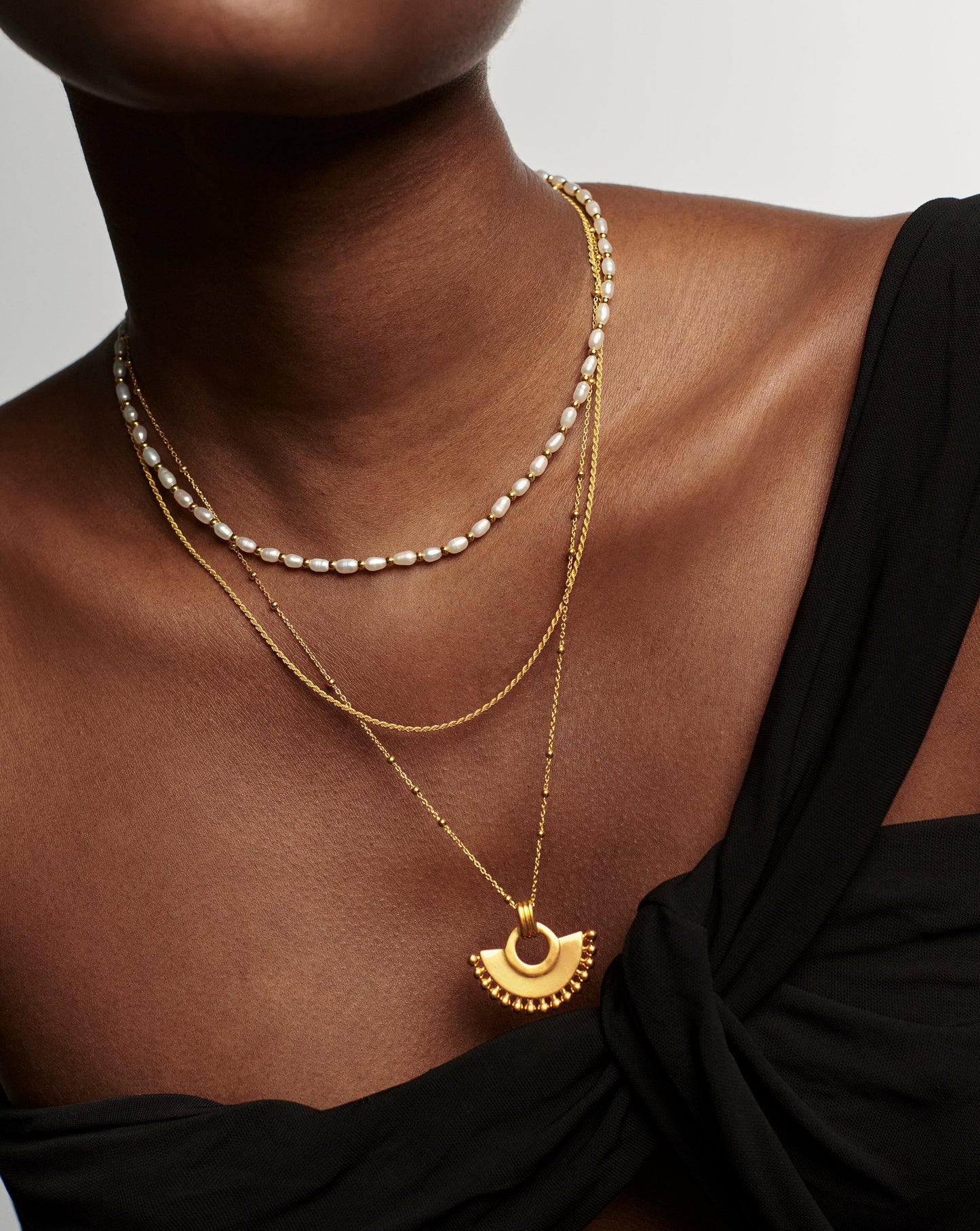 Medium Rope Chain Necklace | 18ct Gold Plated Vermeil Necklaces Missoma