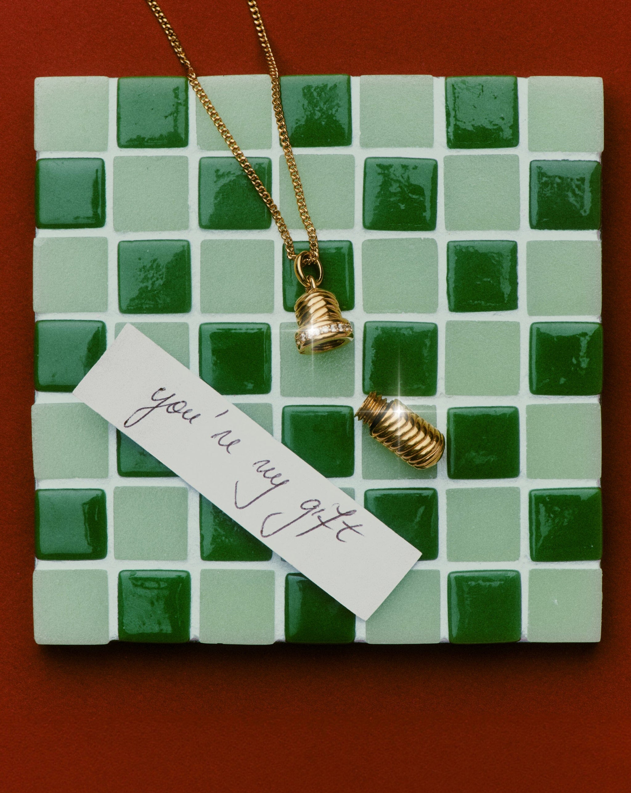 Message in a Bottle Ridge Pendant Necklace Necklaces Missoma