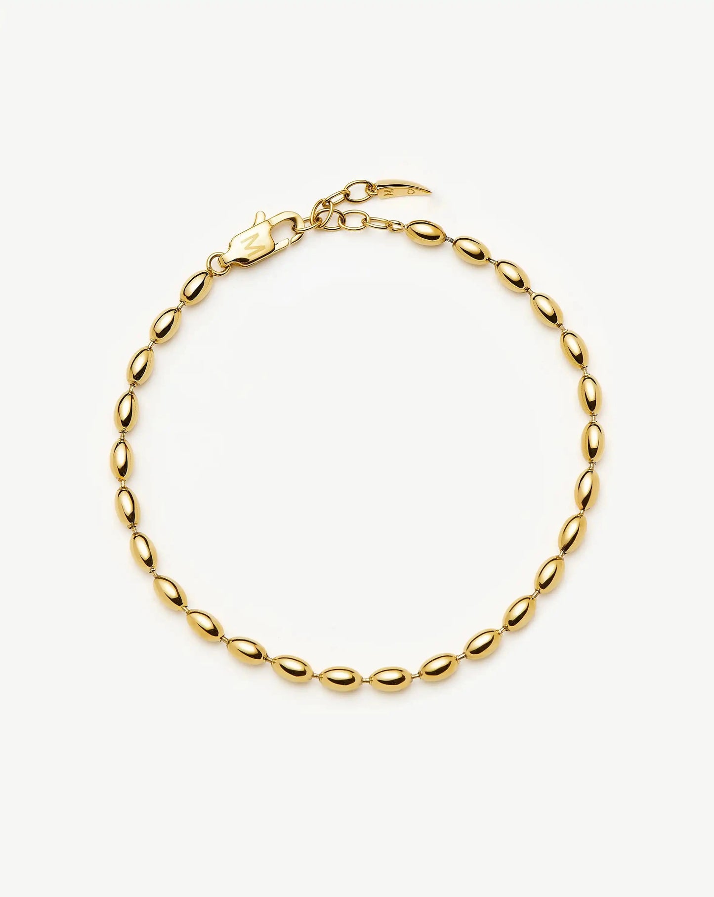 Molten Olive Chain Bracelet | 18k Gold Plated Bracelets Missoma