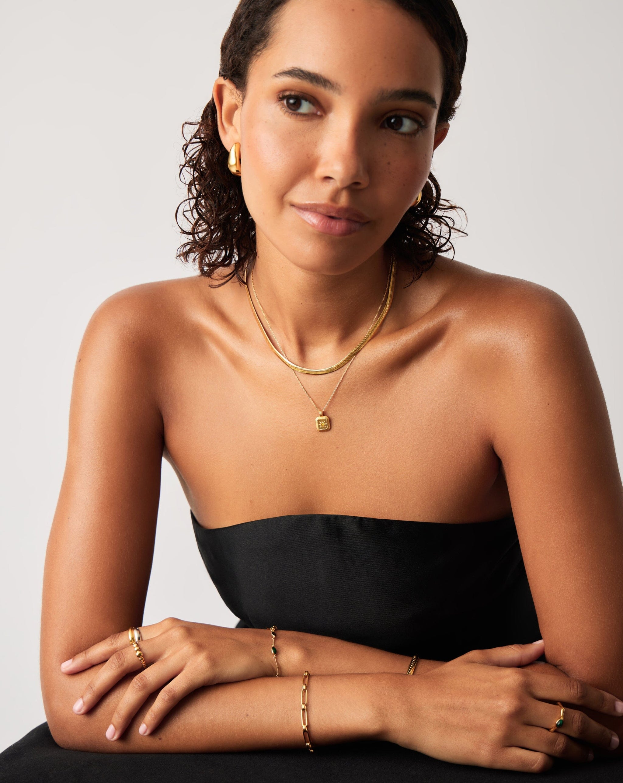 November Birthstone Pendant Necklace | 18k Gold Vermeil/Citrine Necklaces Missoma