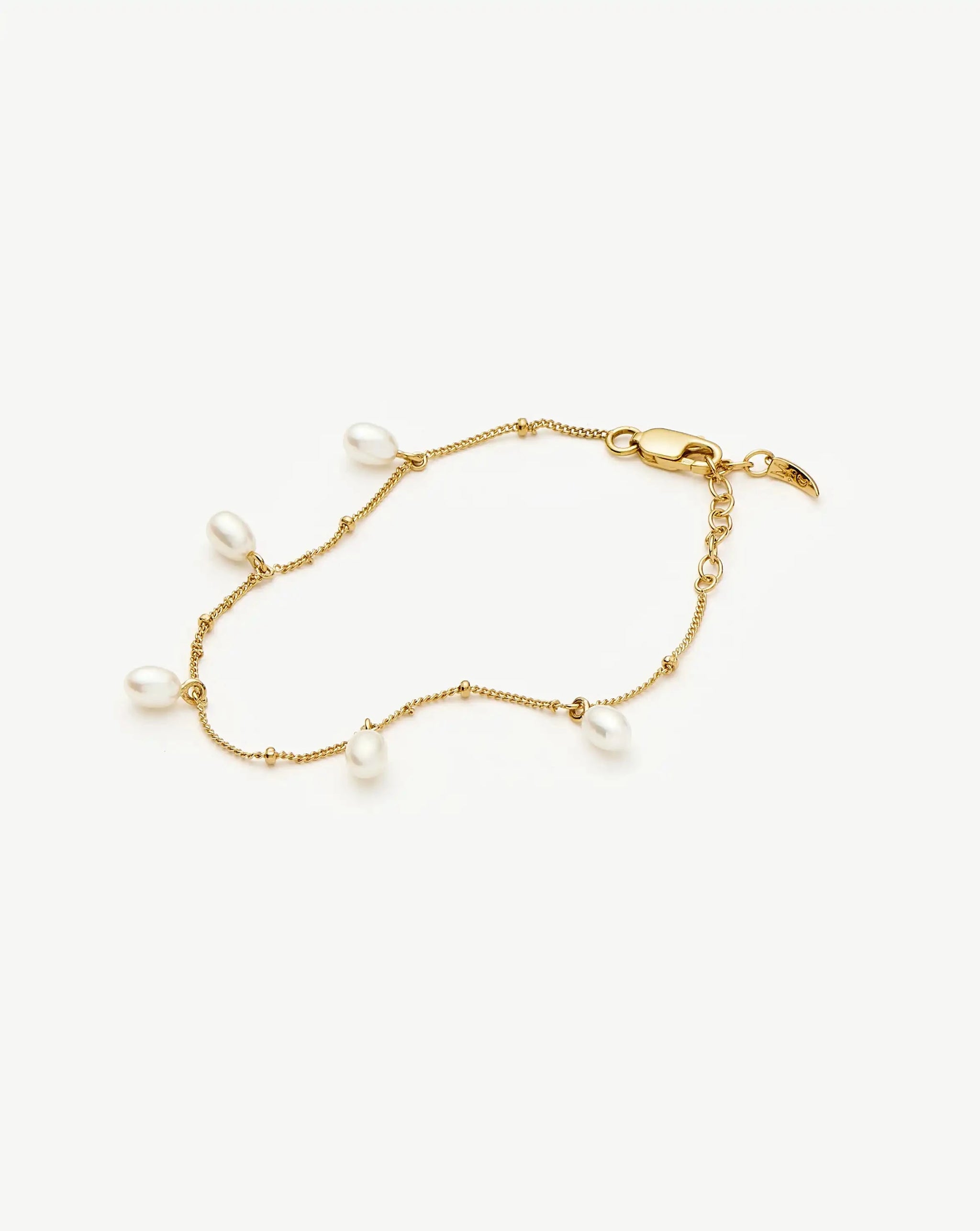 Pearl Baya Baroque Chain Bracelet | 18k Gold Vermeil/Pearl Bracelets Missoma