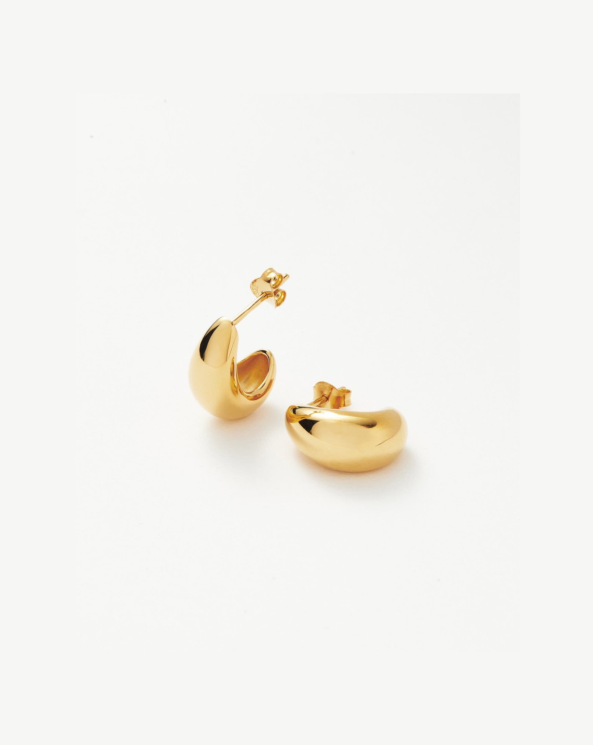 Savi Mini Dome Huggies Earrings Missoma