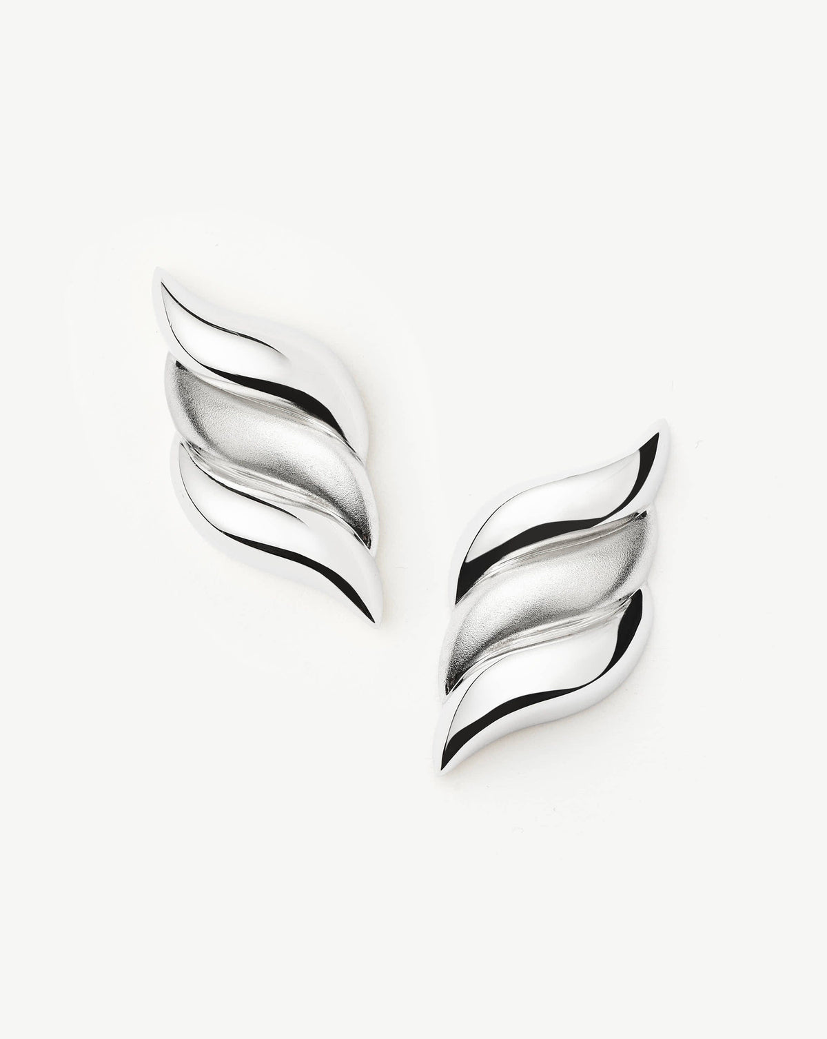 Savi Signature Oversized Stud Earrings | Sterling Silver Earrings Missoma
