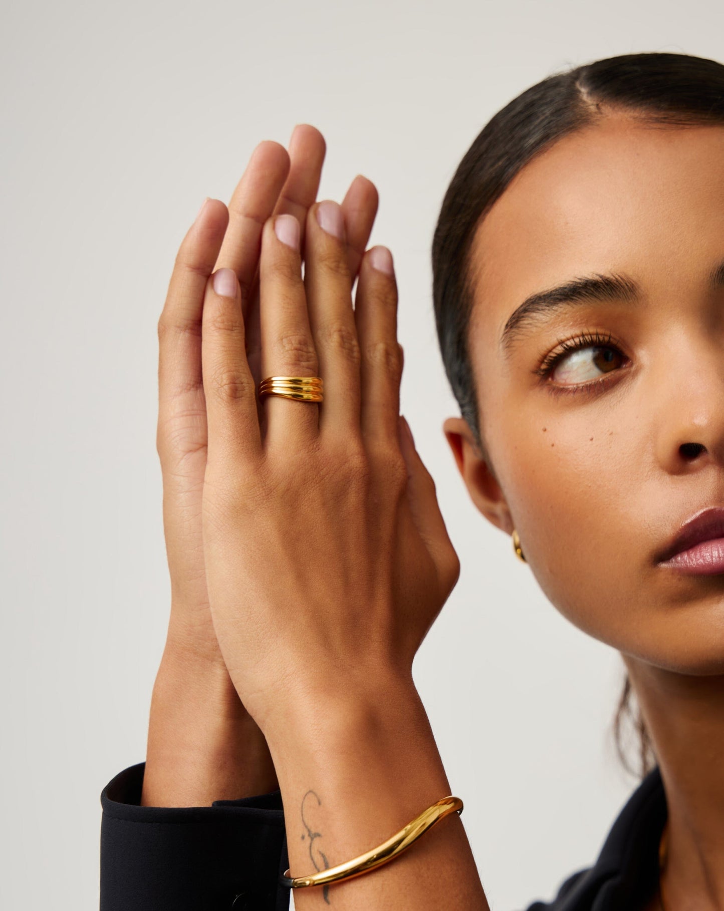 Savi Signature Triple Ring | 18k Gold Plated Rings Missoma