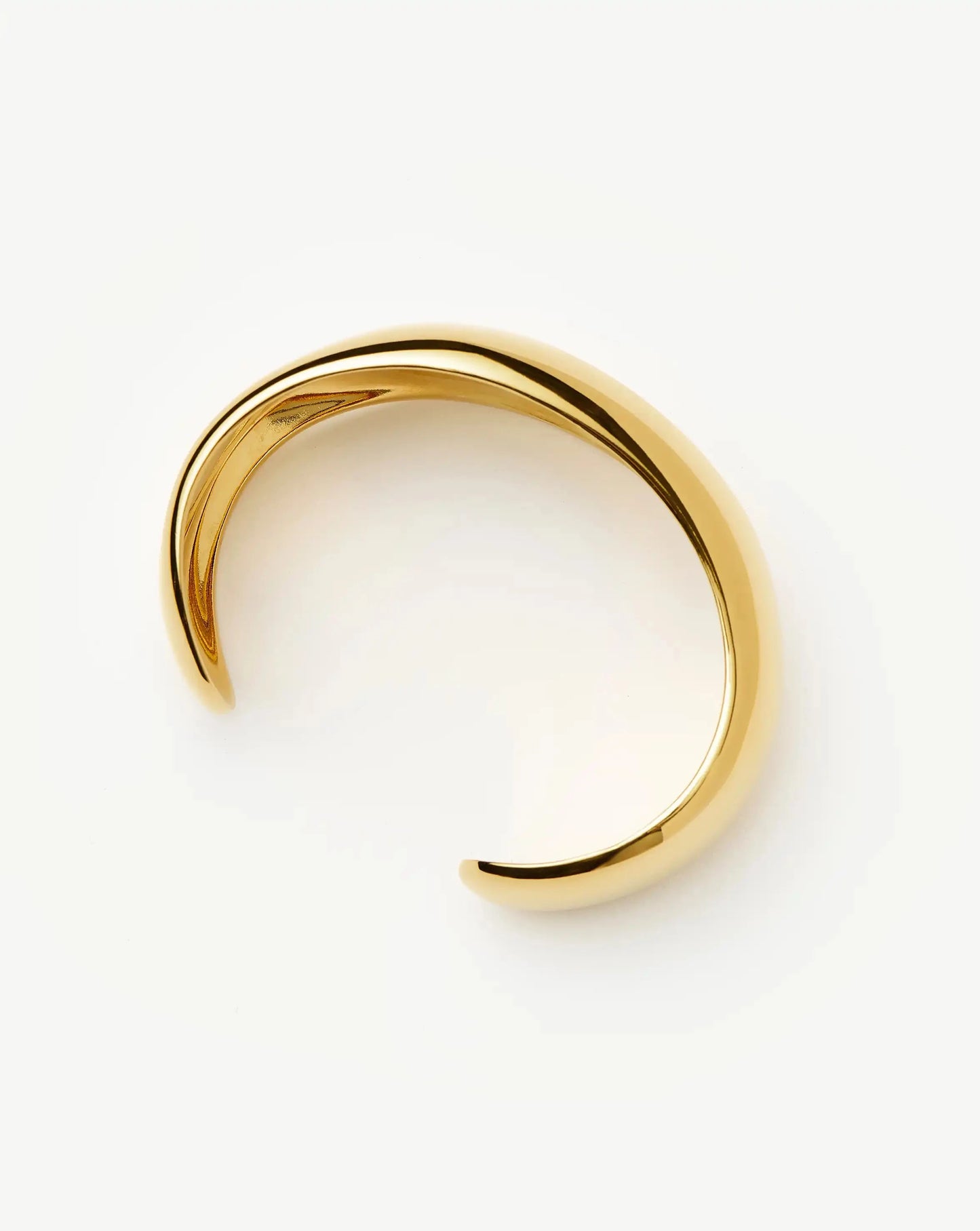 Sculptural Molten Cuff Bracelet | 18k Gold Plated Bracelets Missoma