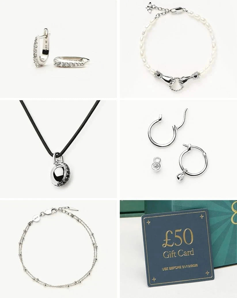 Silver Jewelry Advent Calendar | Silver Advent Calendar Missoma