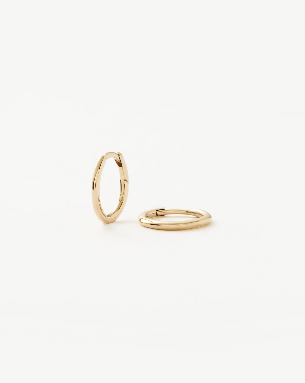 Solid Gold Classic Mini Hoop Earrings Earrings Missoma