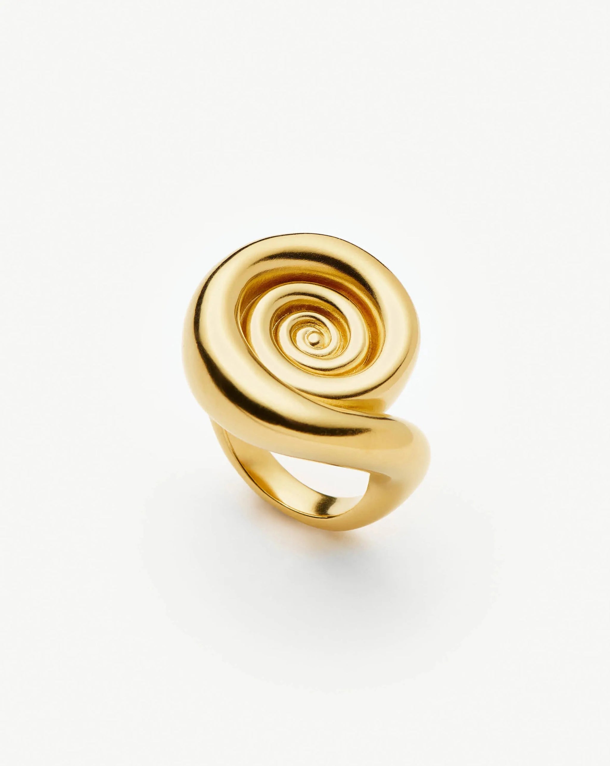 Spiral Statement Ring | 18k Gold Plated Rings Missoma