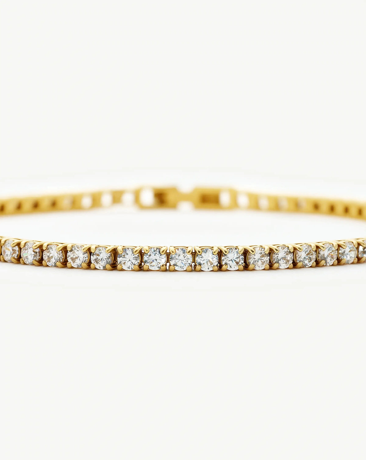 Tennis Everyday Bracelet | 18k Gold Plated/Cubic Zirconia Bracelets Missoma