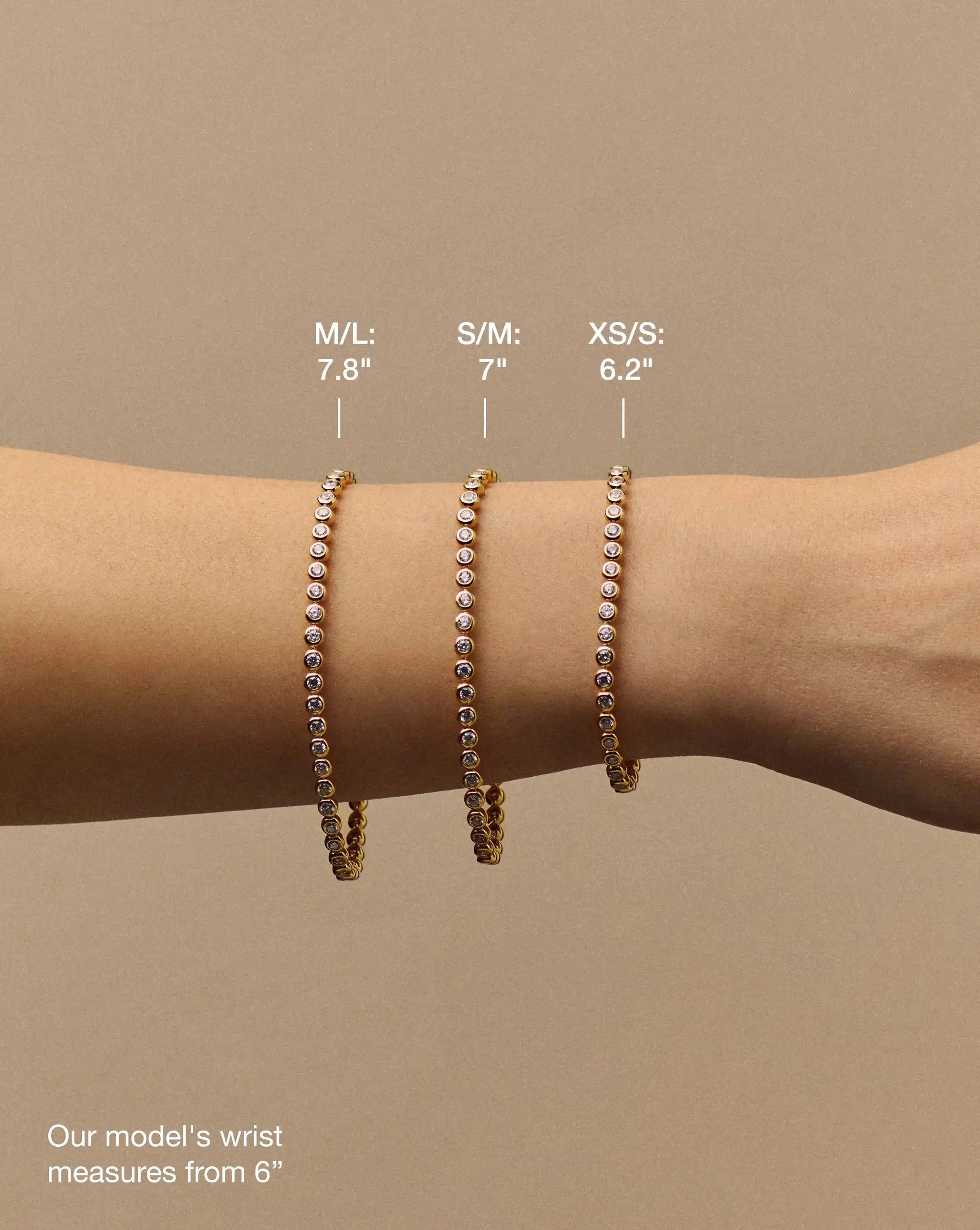 Tennis Round Bracelet | 18k Gold Vermeil/Emerald Green Nano-crystal Bracelets Missoma
