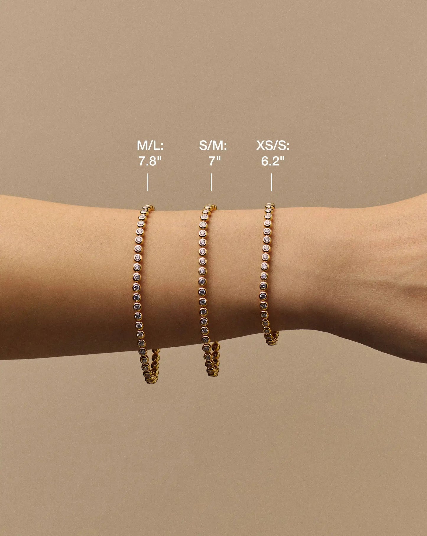 Tennis Round Bracelet | Sterling Silver Cubic Zirconia Bracelets Missoma
