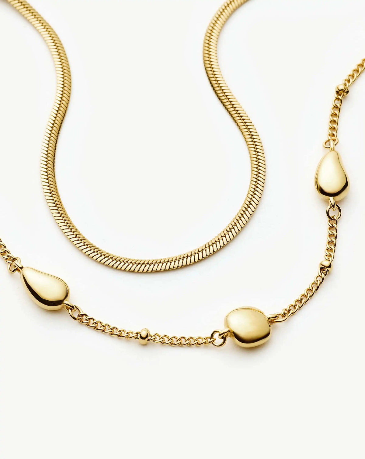 The Add Some Shine Bracelet Set | 18k Gold Plated Bracelet Sets Missoma