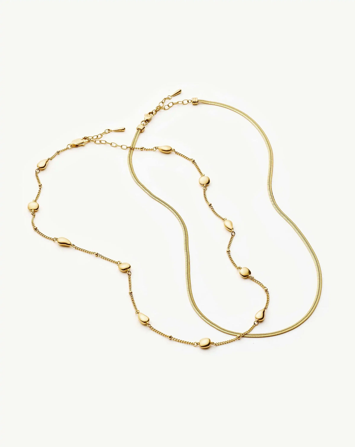 The Add Some Shine Necklace Set | 18k Gold Plated Necklace Sets Missoma