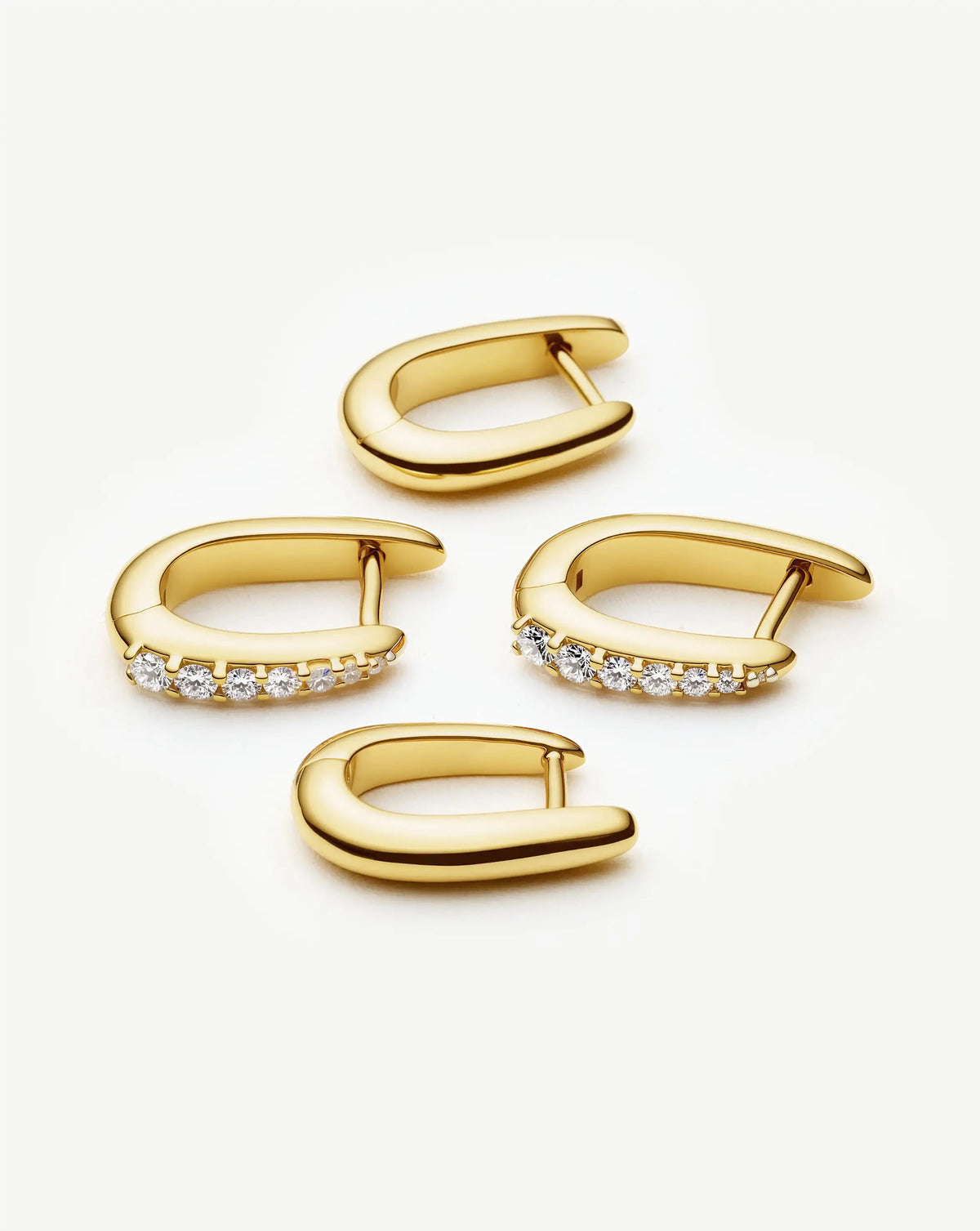 The Daily Huggie Set Earring Sets Missoma