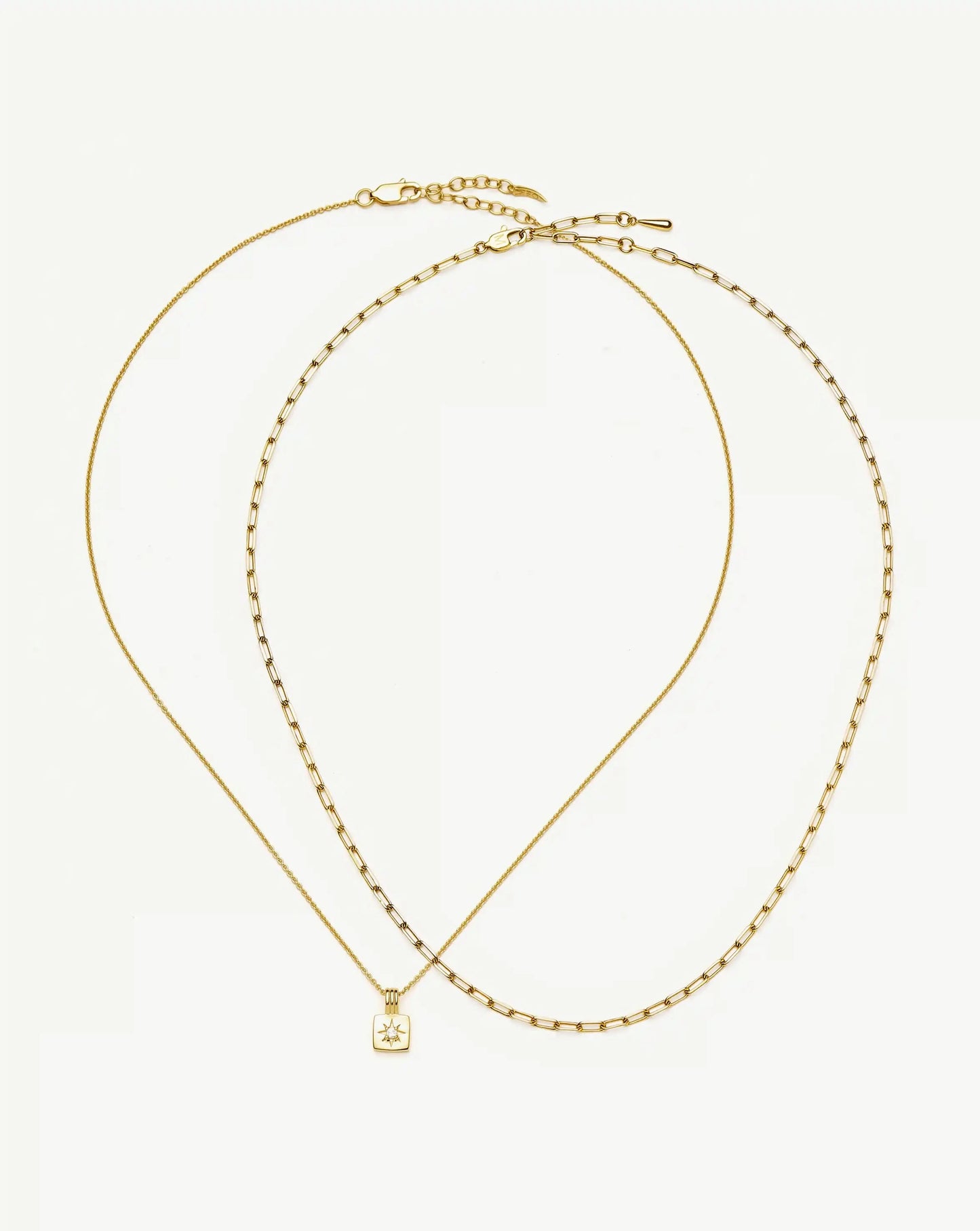 The Effortless Necklace Set | 18k Gold Plated Necklaces Missoma