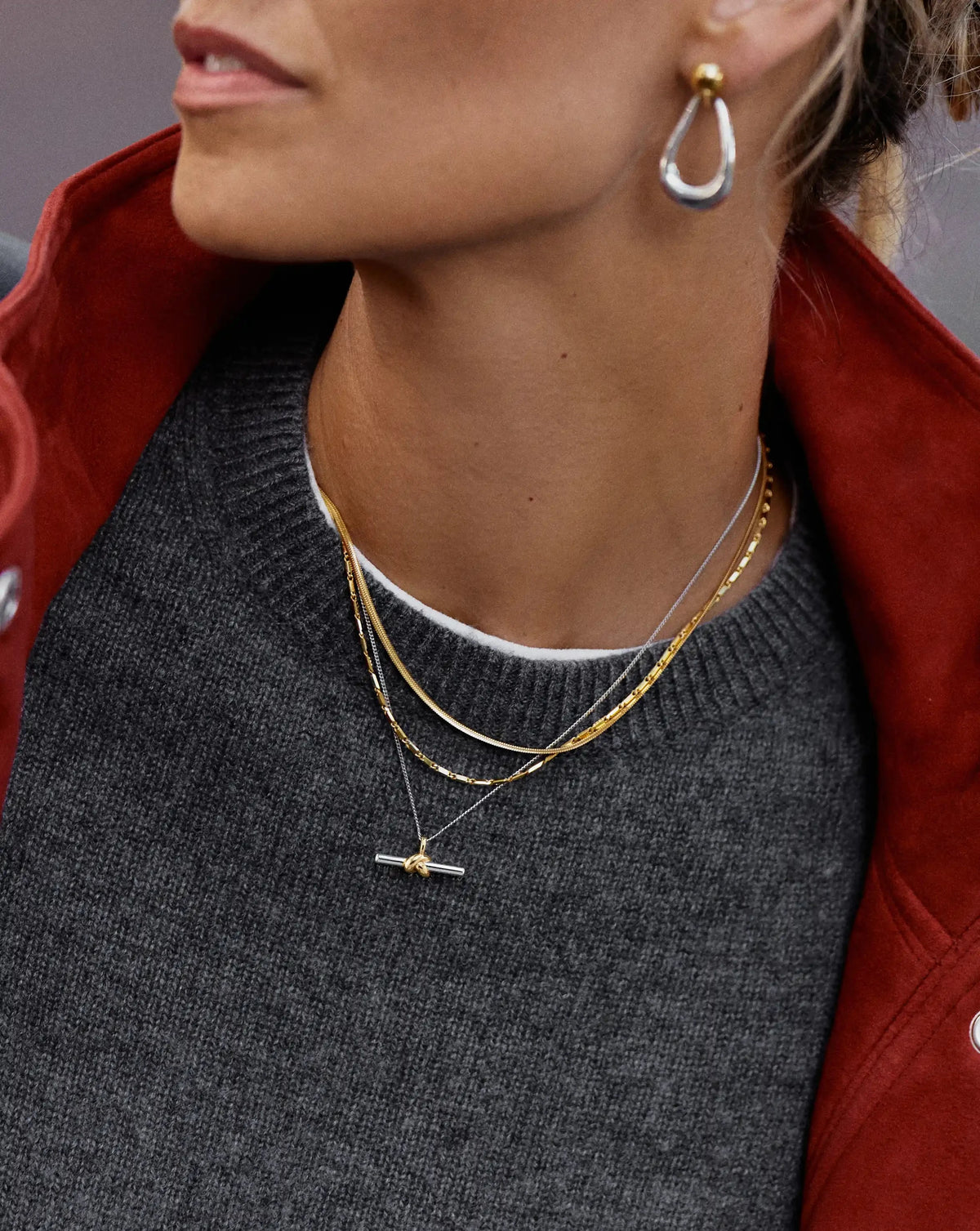 Thin Snake Chain Necklace | 18k Gold Plated Necklaces Missoma