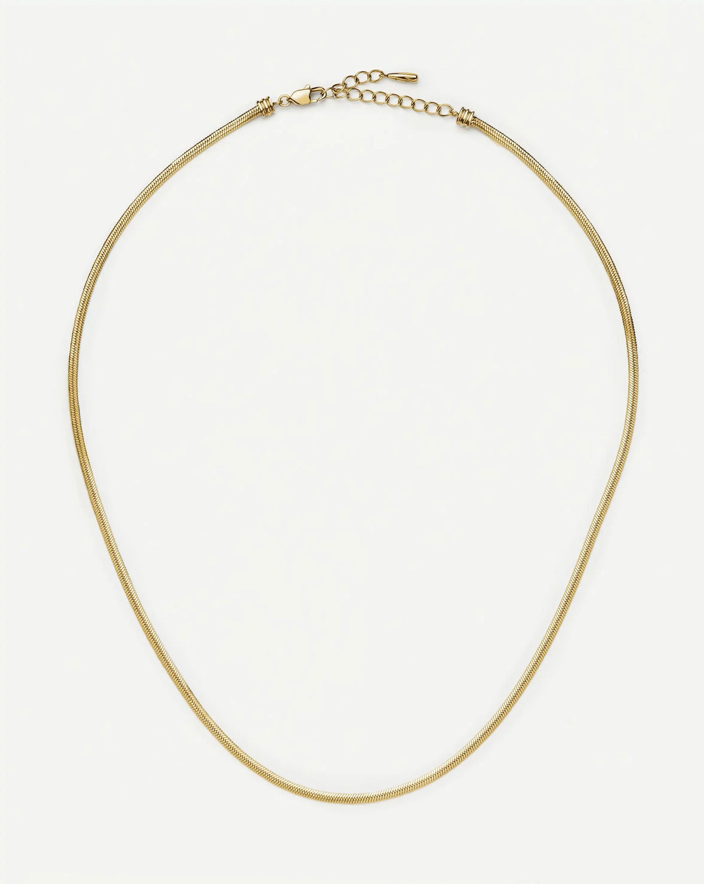Thin Snake Chain Necklace | 18k Gold Plated Necklaces Missoma