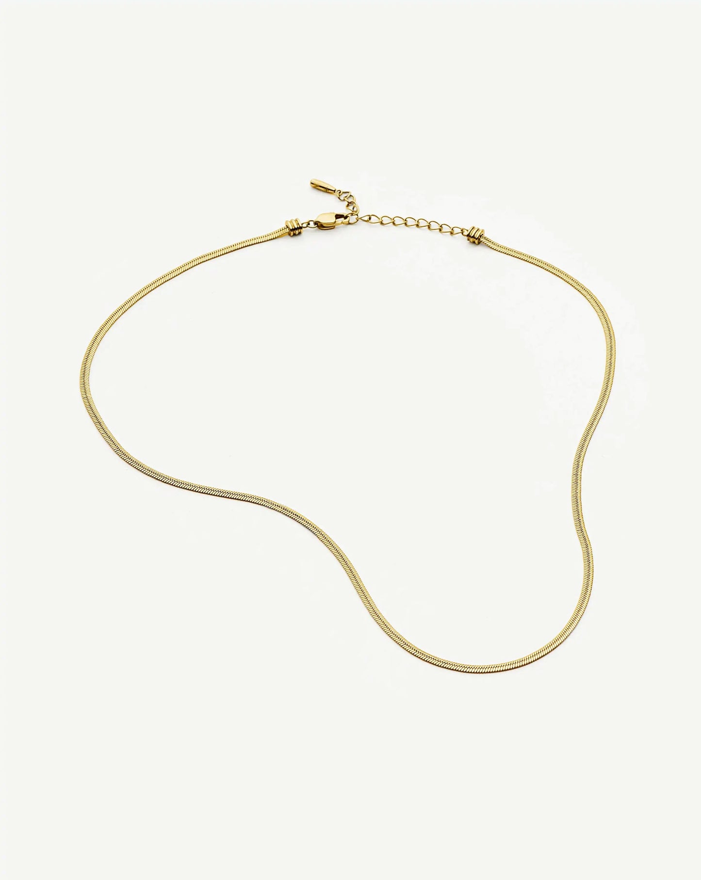 Thin Snake Chain Necklace | 18k Gold Plated Necklaces Missoma
