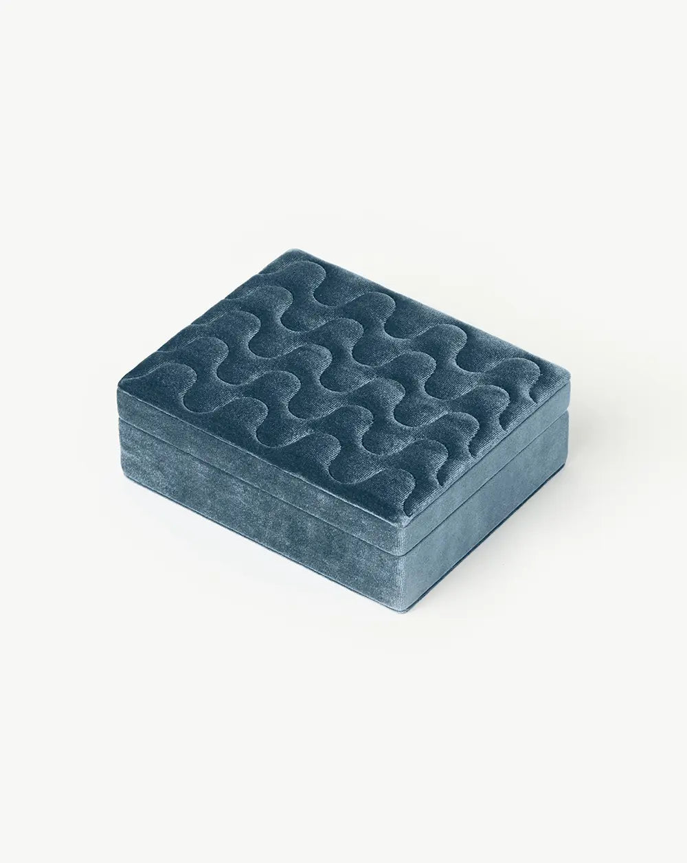 Velvet Jewelry Box | Blue Steel Accessories Missoma