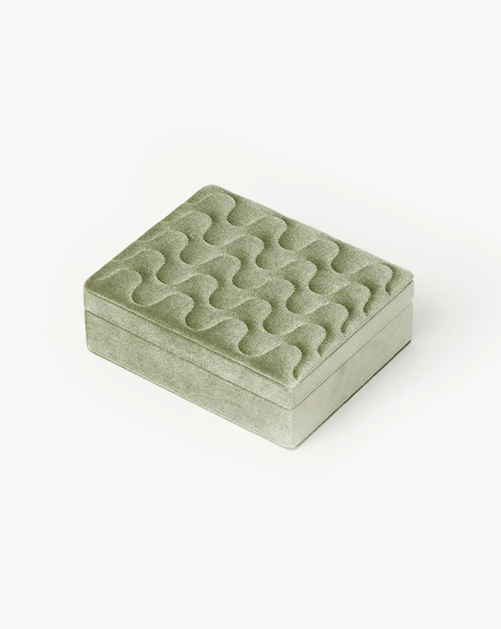 Velvet Jewelry Box | Sage Green Accessories Missoma