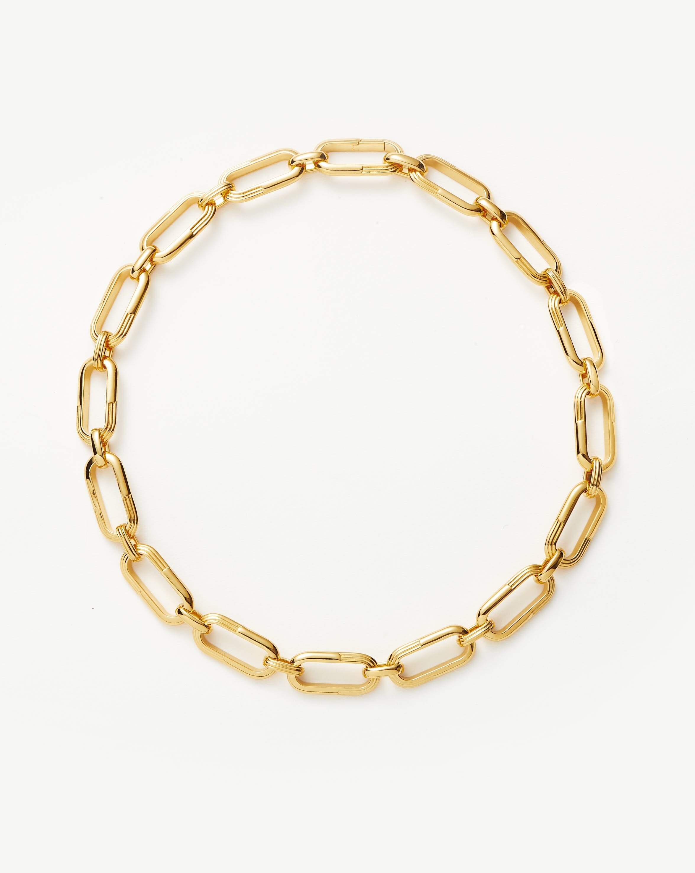 Zenyu Link Chunky Chain Choker | 18k Gold Plated Necklaces | Missoma