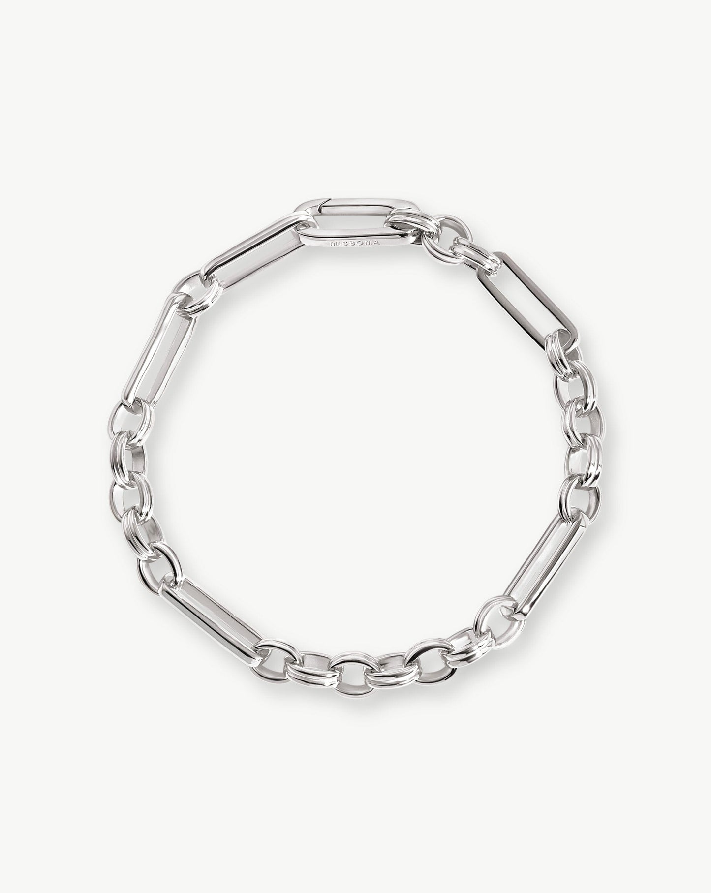 Axiom Chain Bracelet | Silver Plated Bracelets Missoma