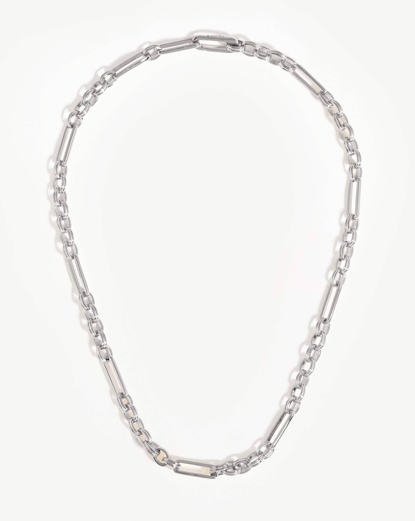 Axiom Chain Necklace | Silver Plated Necklaces Missoma