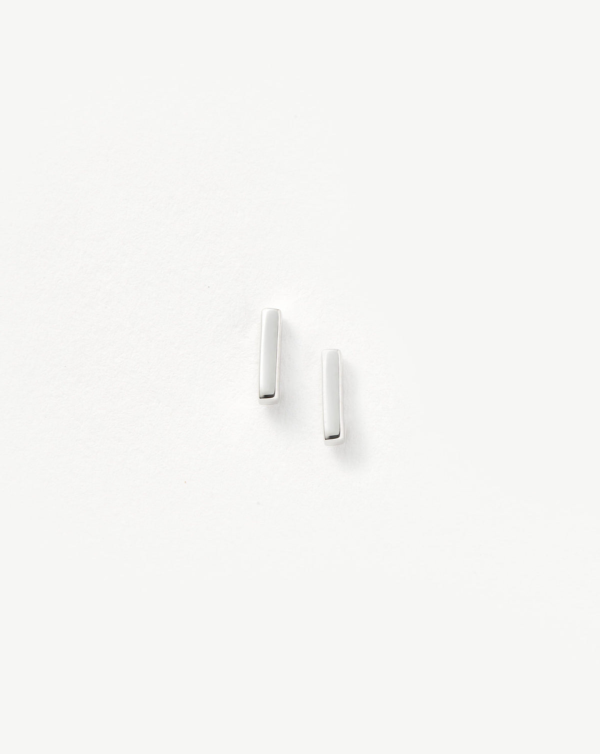 Bar Stud Earrings | Sterling Silver Earrings Missoma