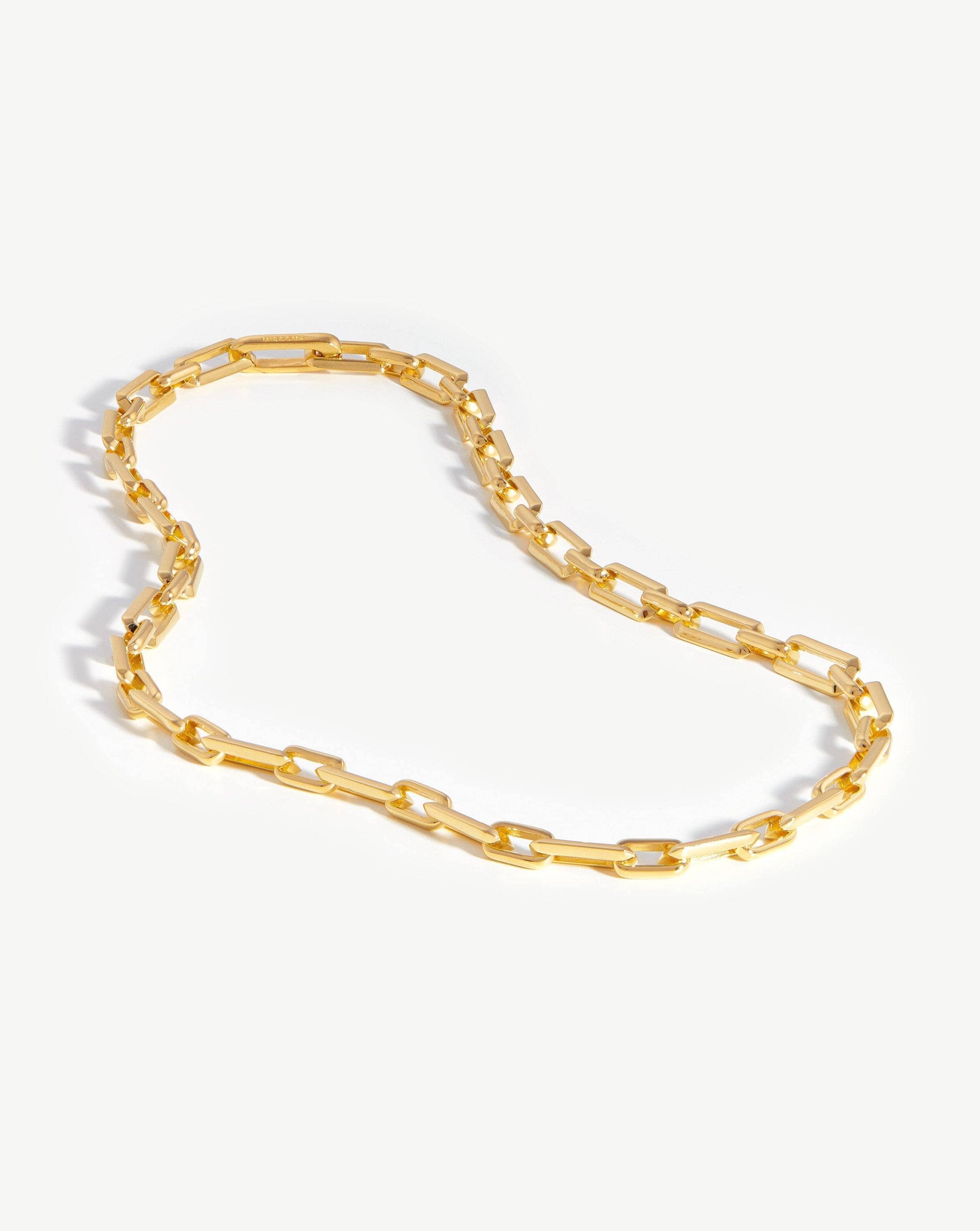 Missoma Mariner Long Chain Necklace | 18ct Gold Plated