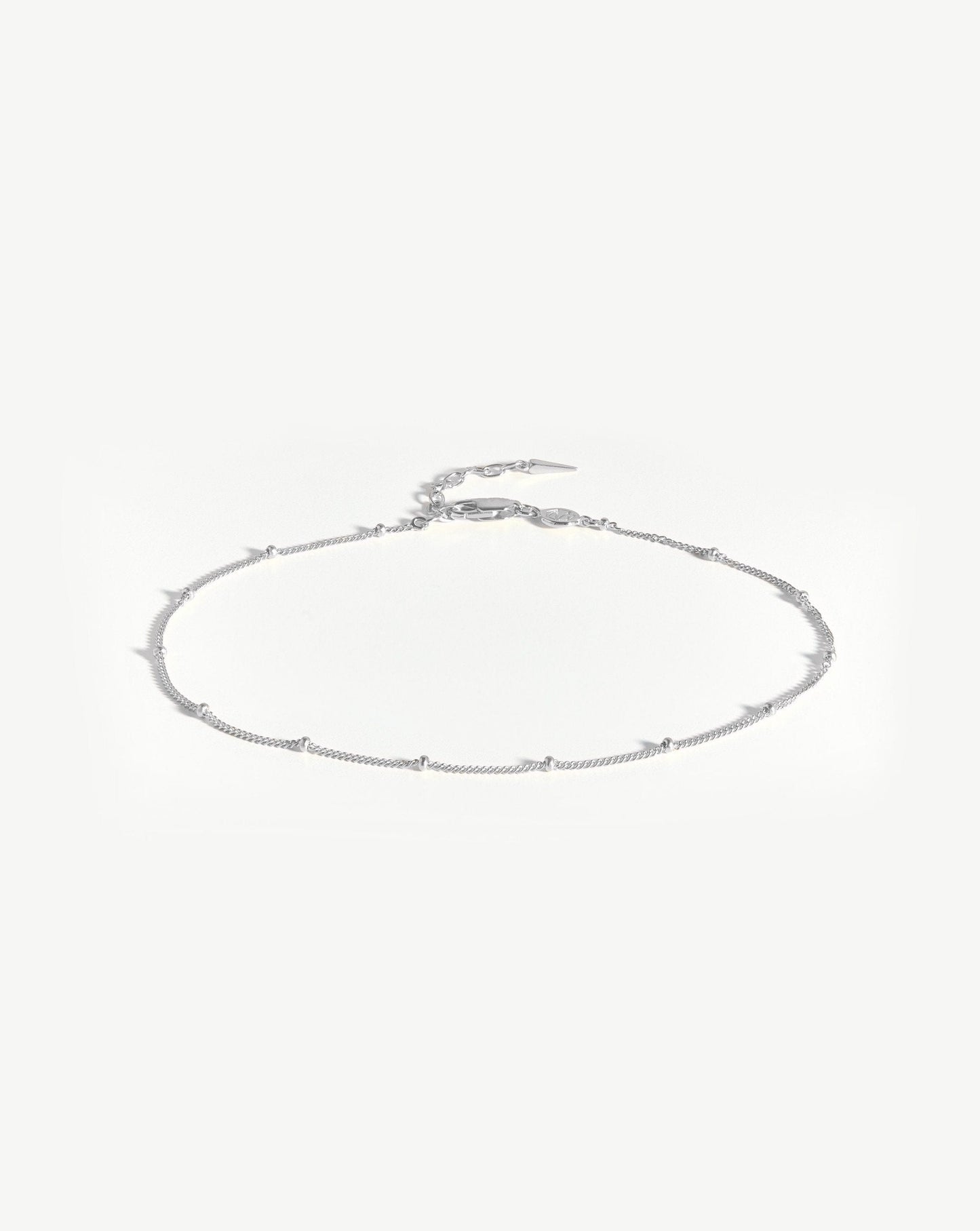 Bobble Chain Anklet | Sterling Silver Anklets Missoma