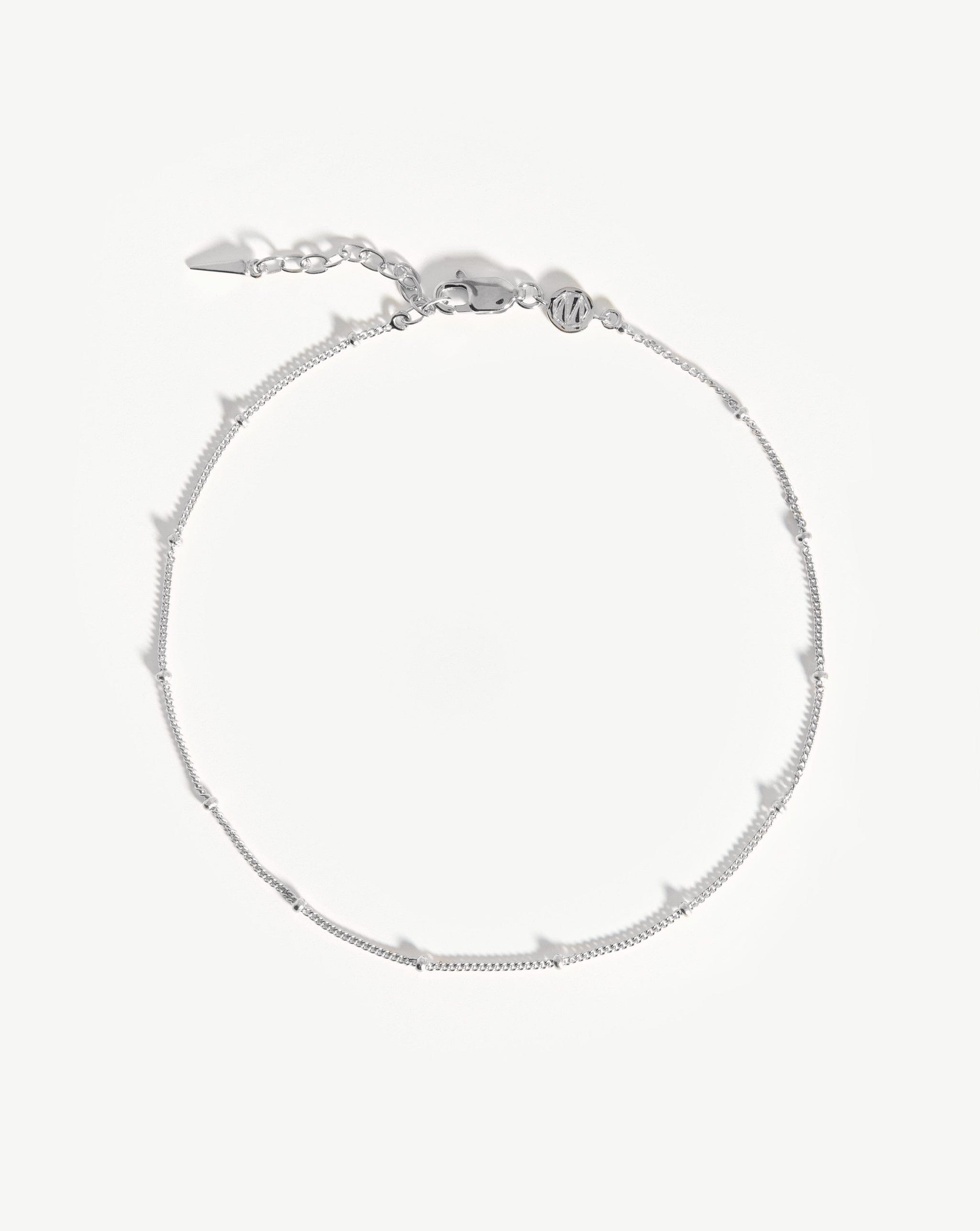 Bobble Chain Anklet | Sterling Silver Anklets Missoma