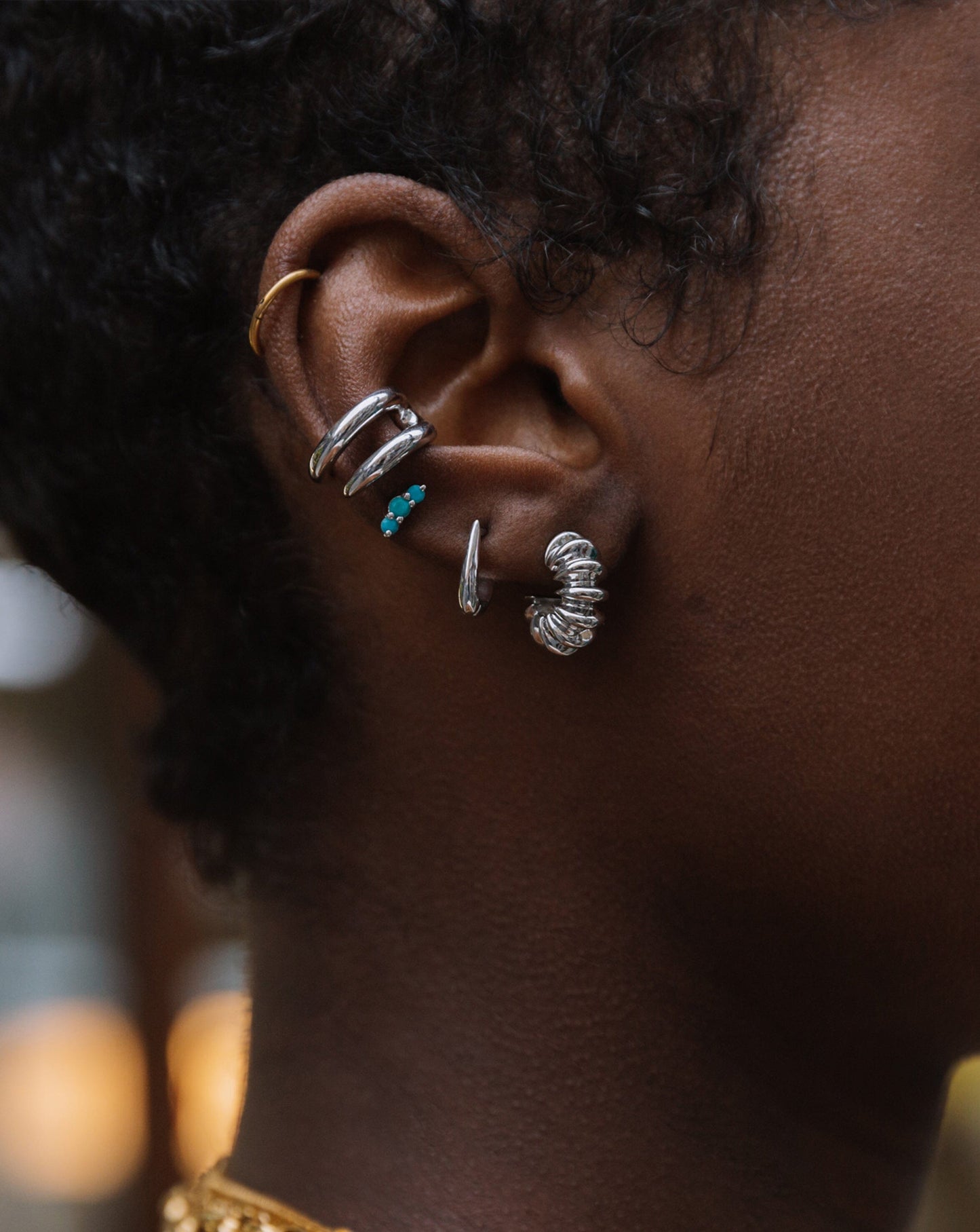 Claw Huggies | Sterling Silver Earrings Missoma